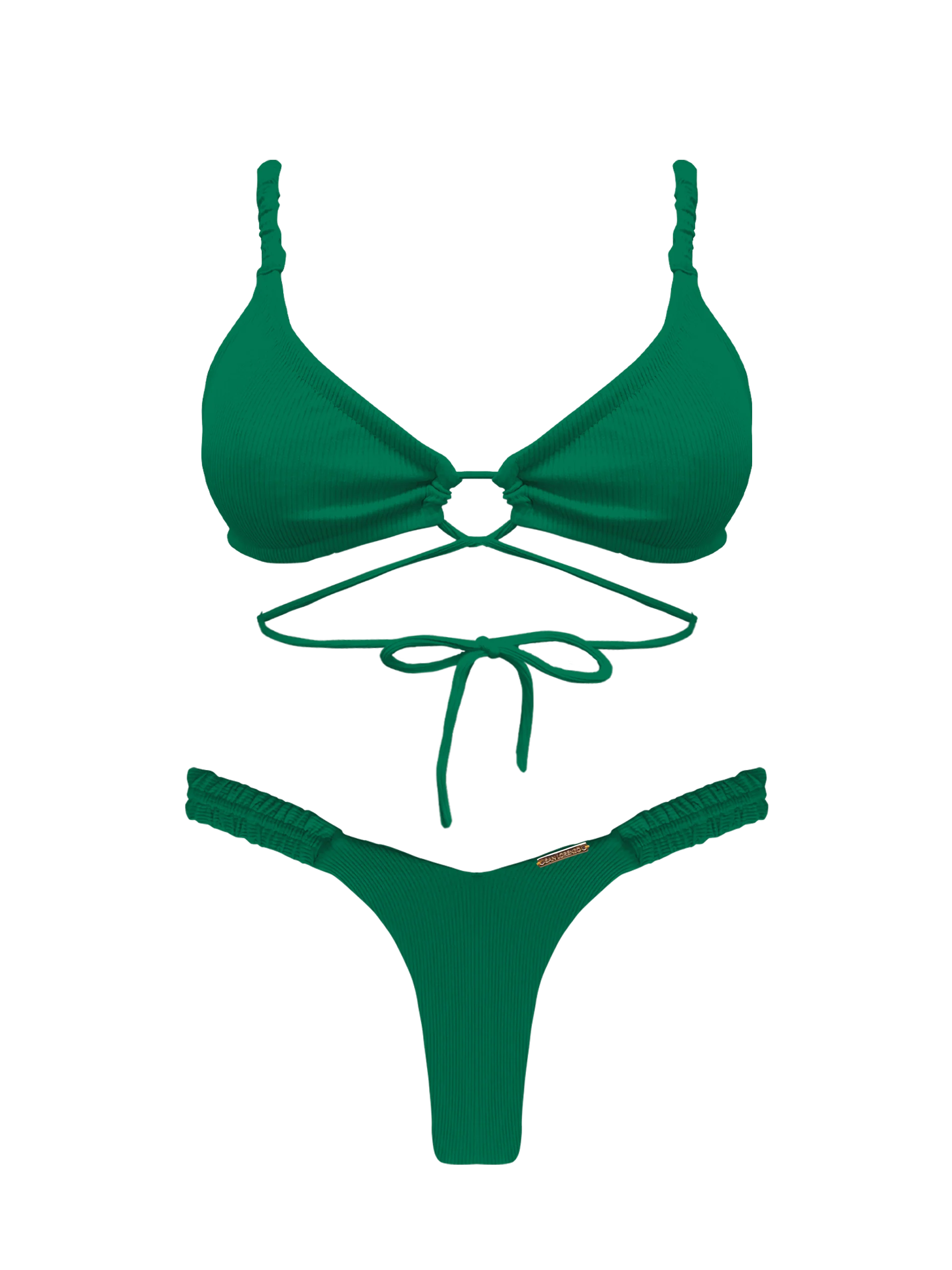 Bonita Oasis Multi Ruched Bikini Top - Image 13