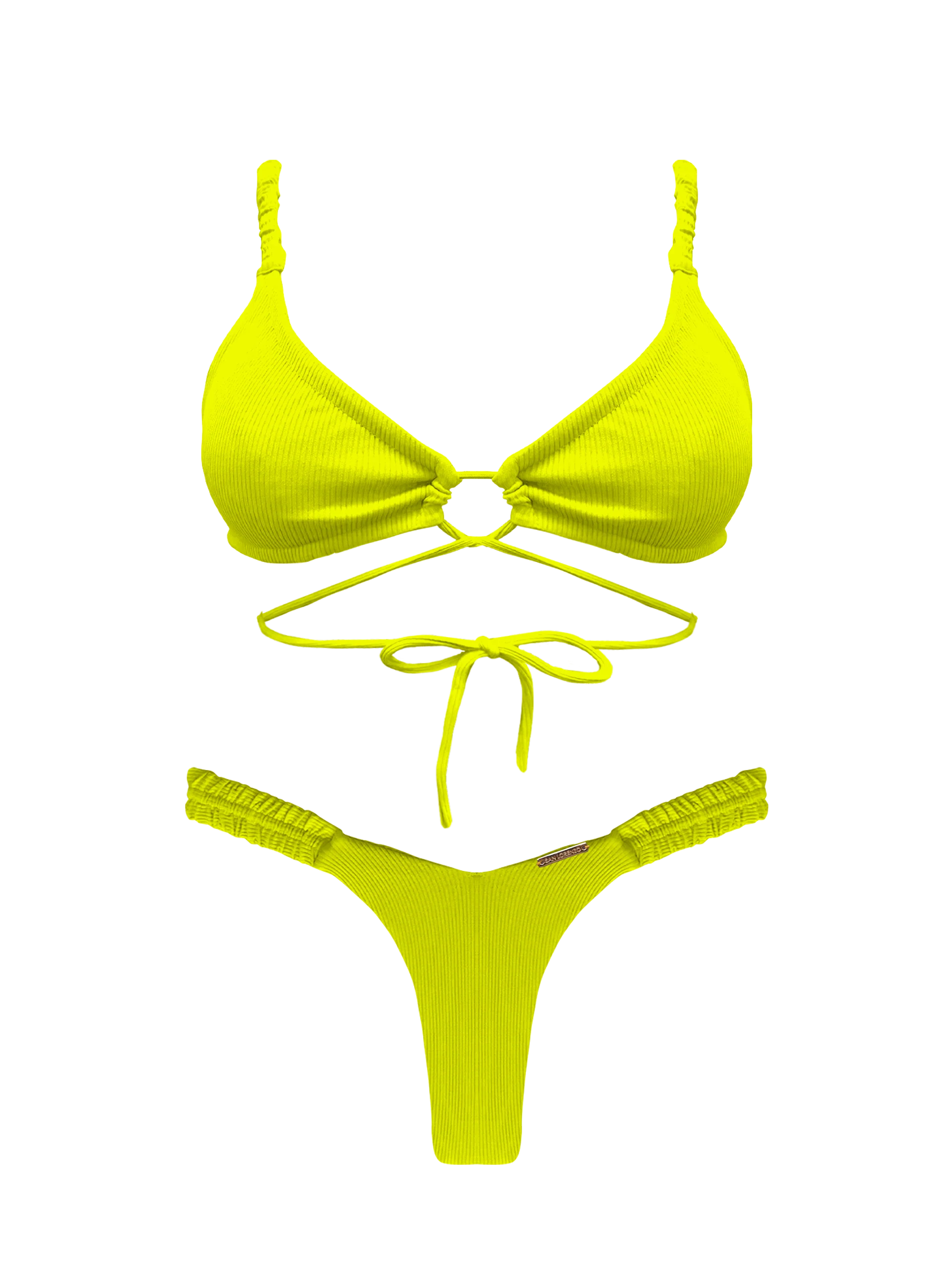 Bonita Sunshine Multi Ruched Bikini Top - Image 10