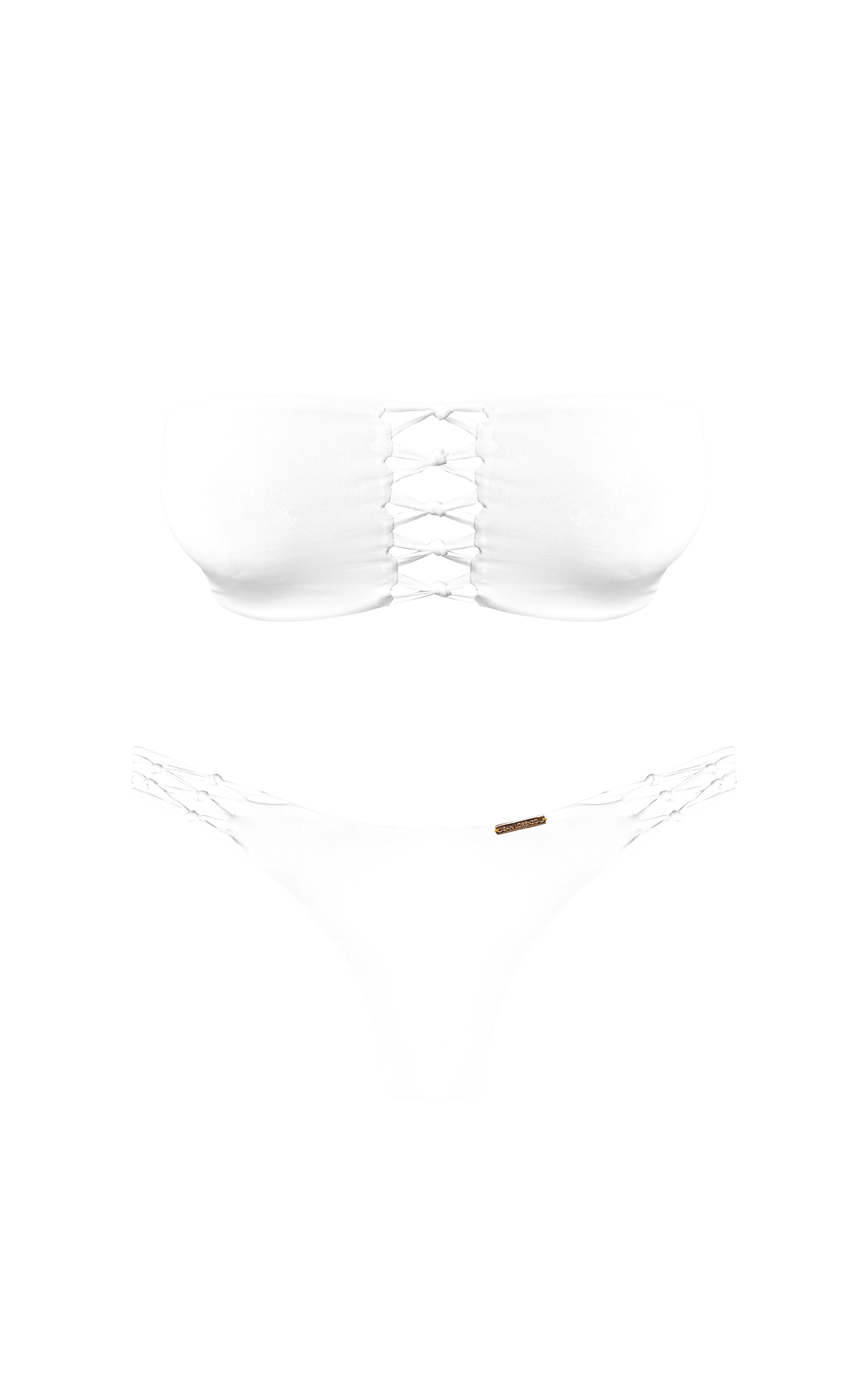 Island Palms Vanilla Mist Braided Thong Bikini Bottom - Image 7