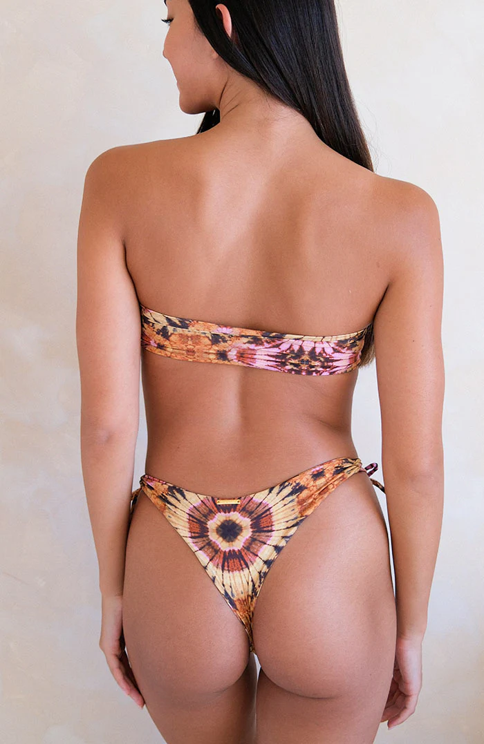 Kaia Sari Bloom Heart Bandeau Bikini Top - Image 2