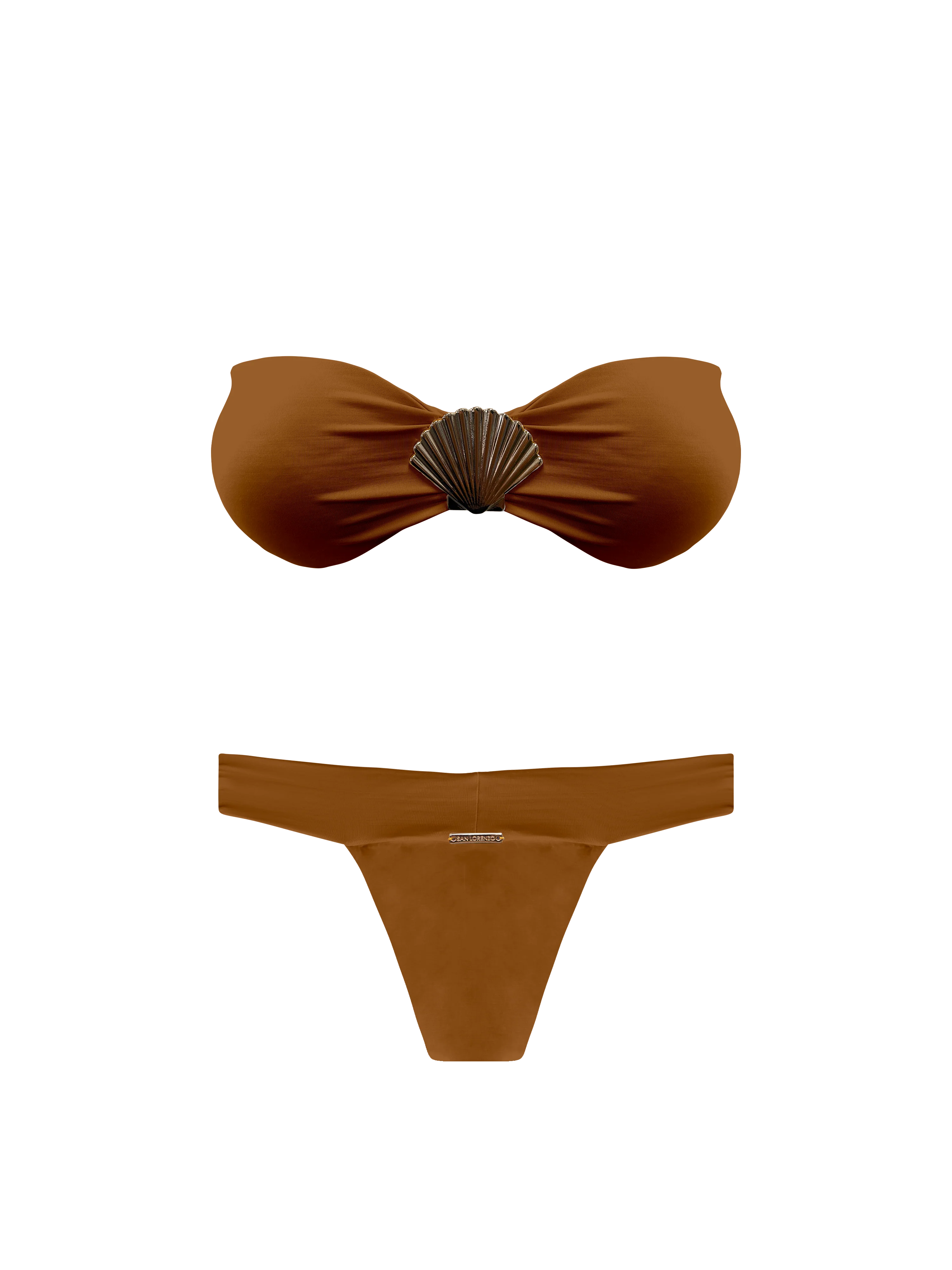 Kaia Terra Spirit Shell Bandeau Bikini Top - Image 15