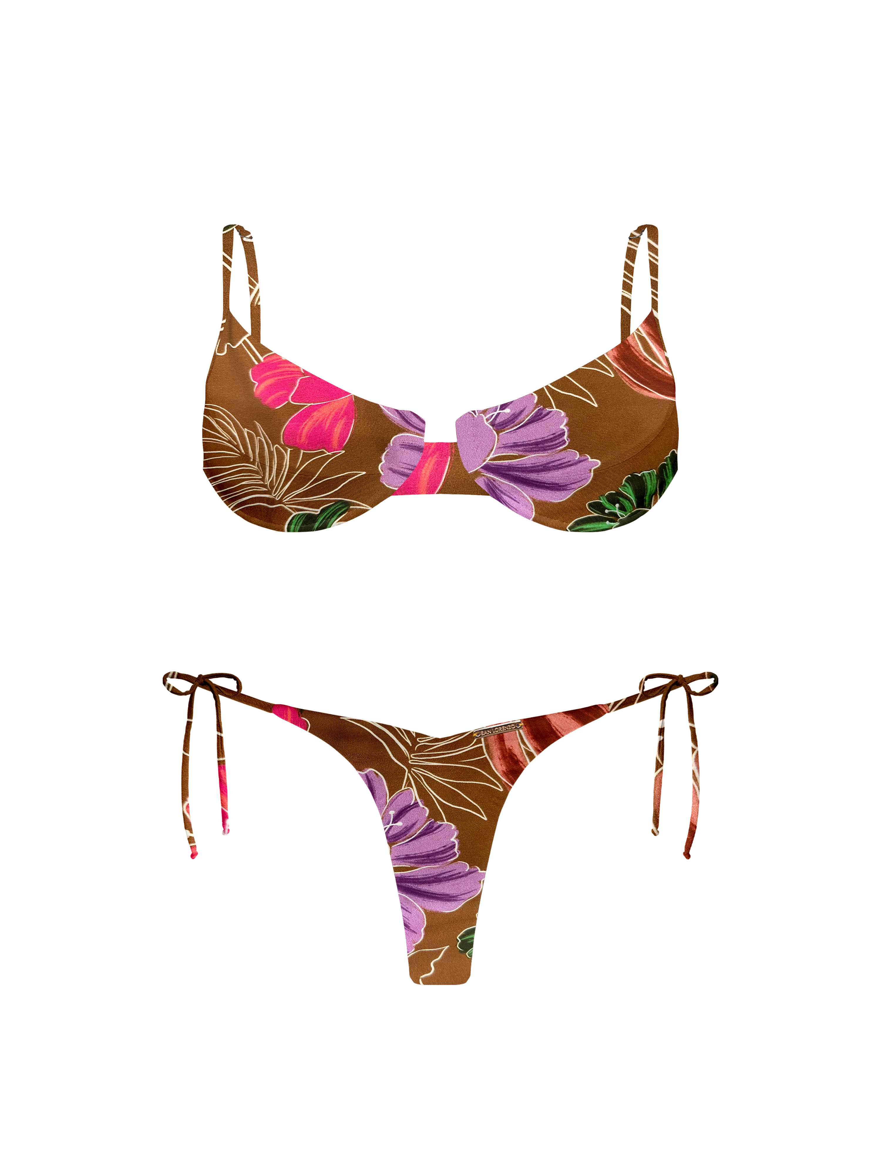 Kaia Wild Blossom Underwire Bikini Top - Image 11