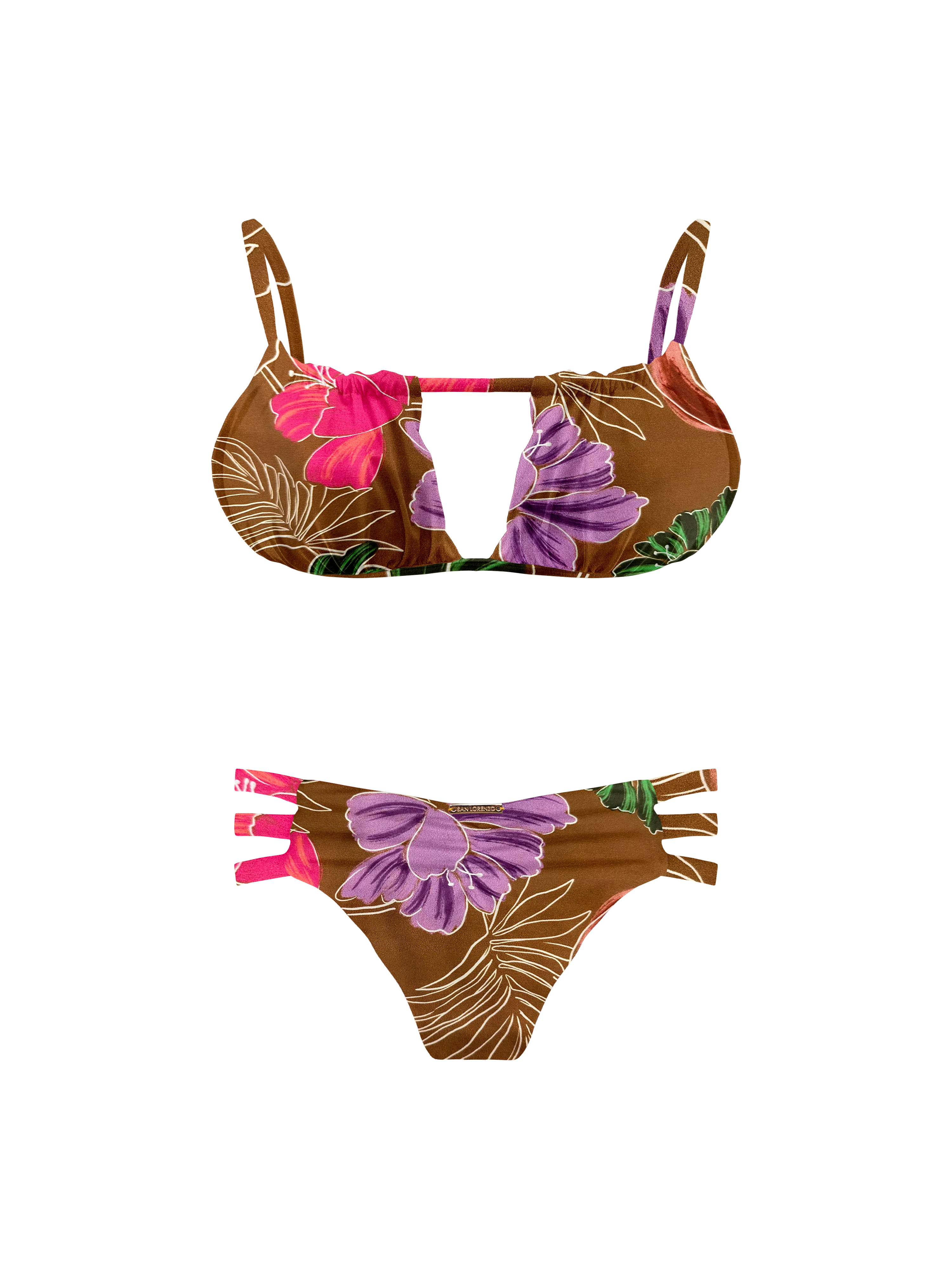 Kaia Wild Blossom Bralette Bikini Top - Image 13