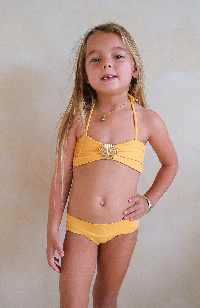 Keiki Kaia Sunhoney Belt Bikini Bottom - Image 3