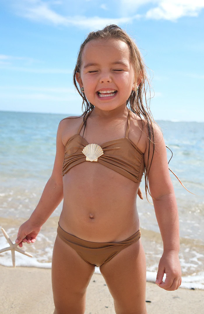Keiki Kaia Terra Spirit Shell Bandeau Bikini Top - Image 7