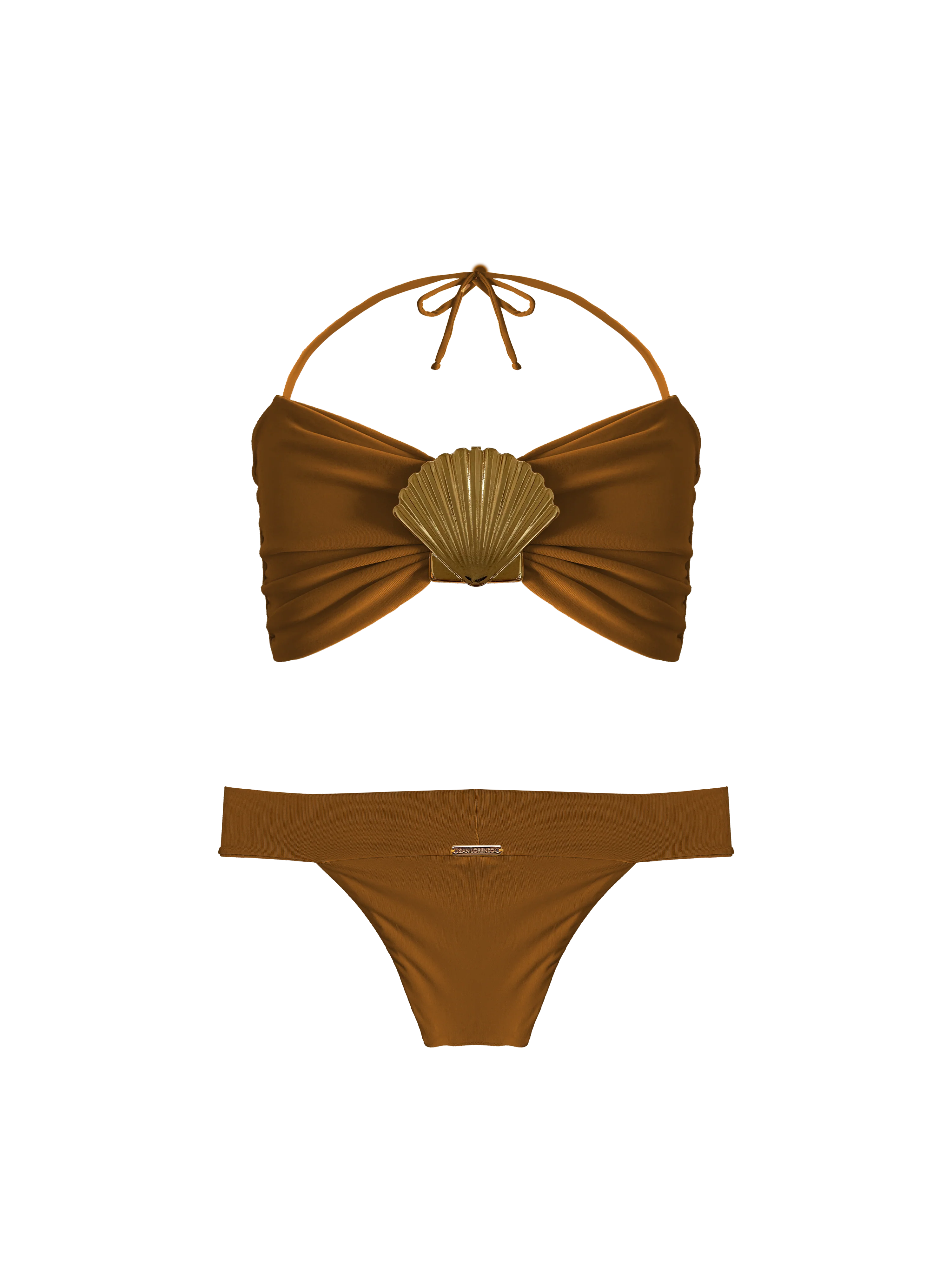 Keiki Kaia Terra Spirit Shell Bandeau Bikini Top - Image 8