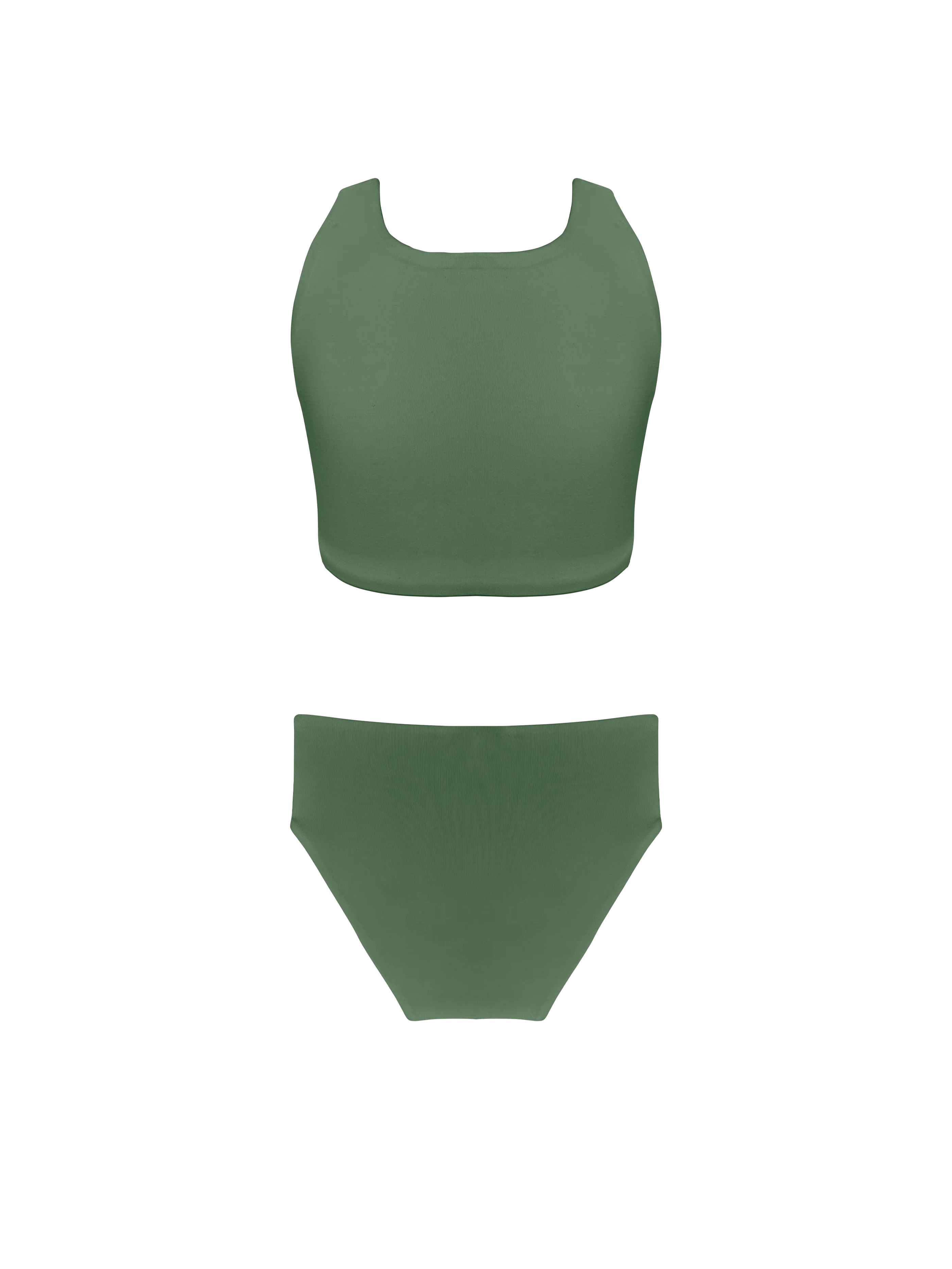 Keiki L'Amour Moss High Neck Top
