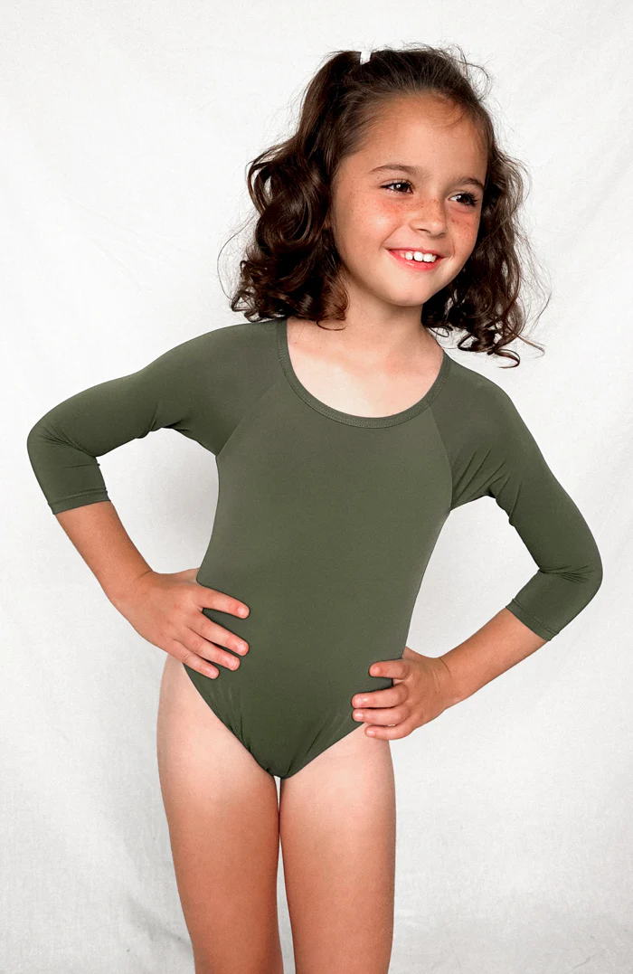 Keiki L'Amour Moss Long Sleeve One Piece - Image 3