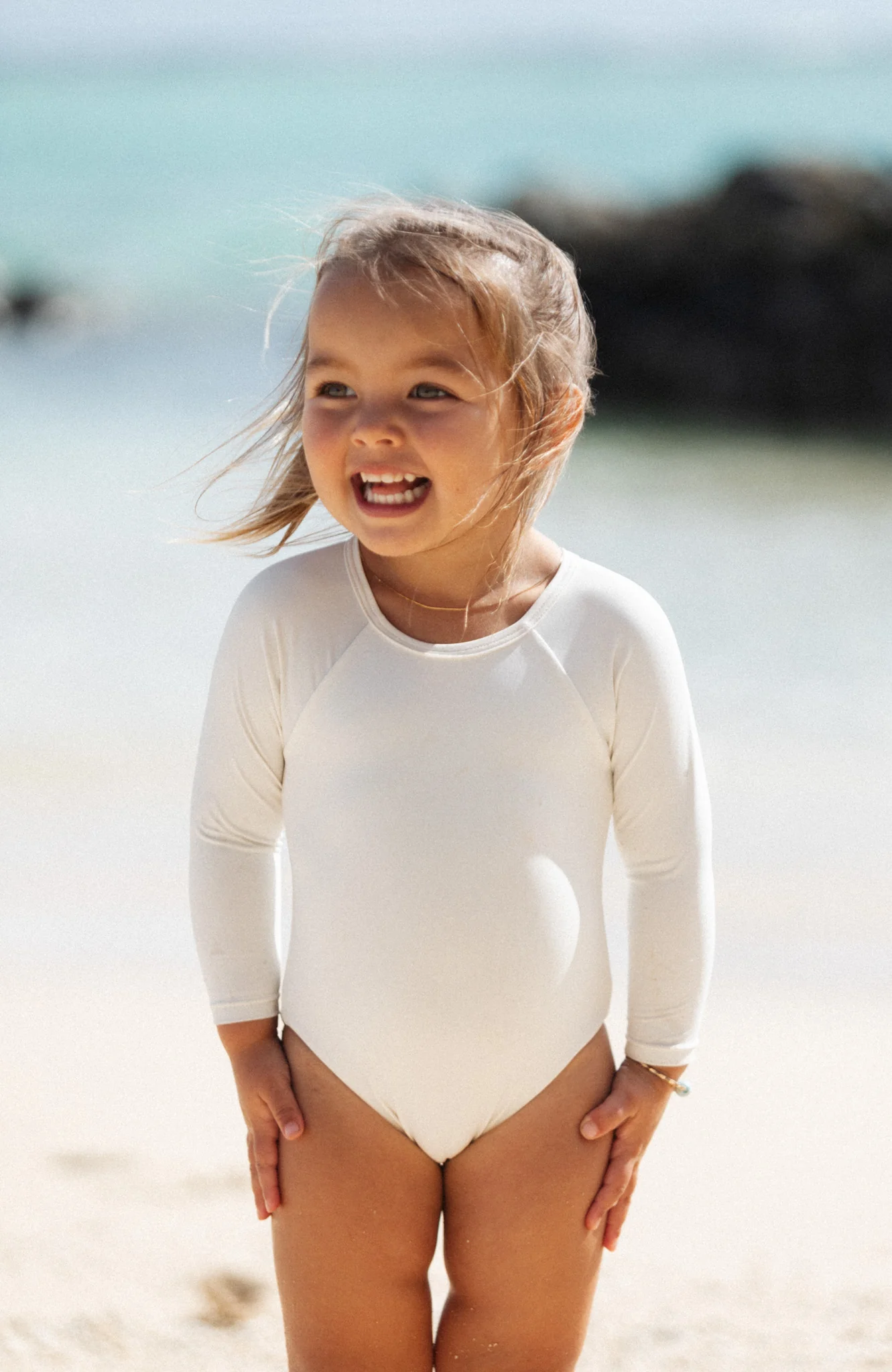 Keiki L'Amour Porcelain Long Sleeve One Piece - Image 3