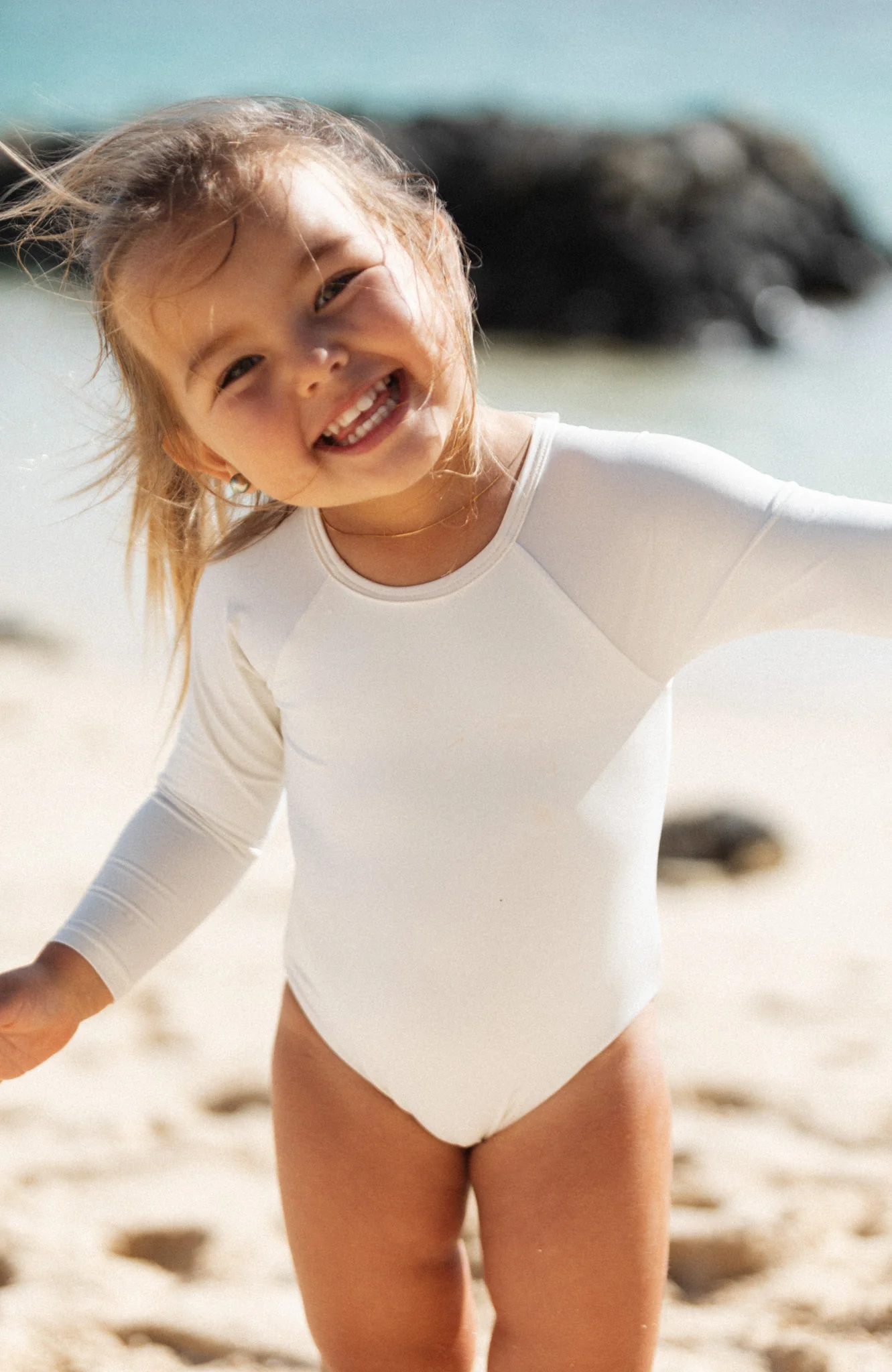 Keiki L'Amour Porcelain Long Sleeve One Piece - Image 5