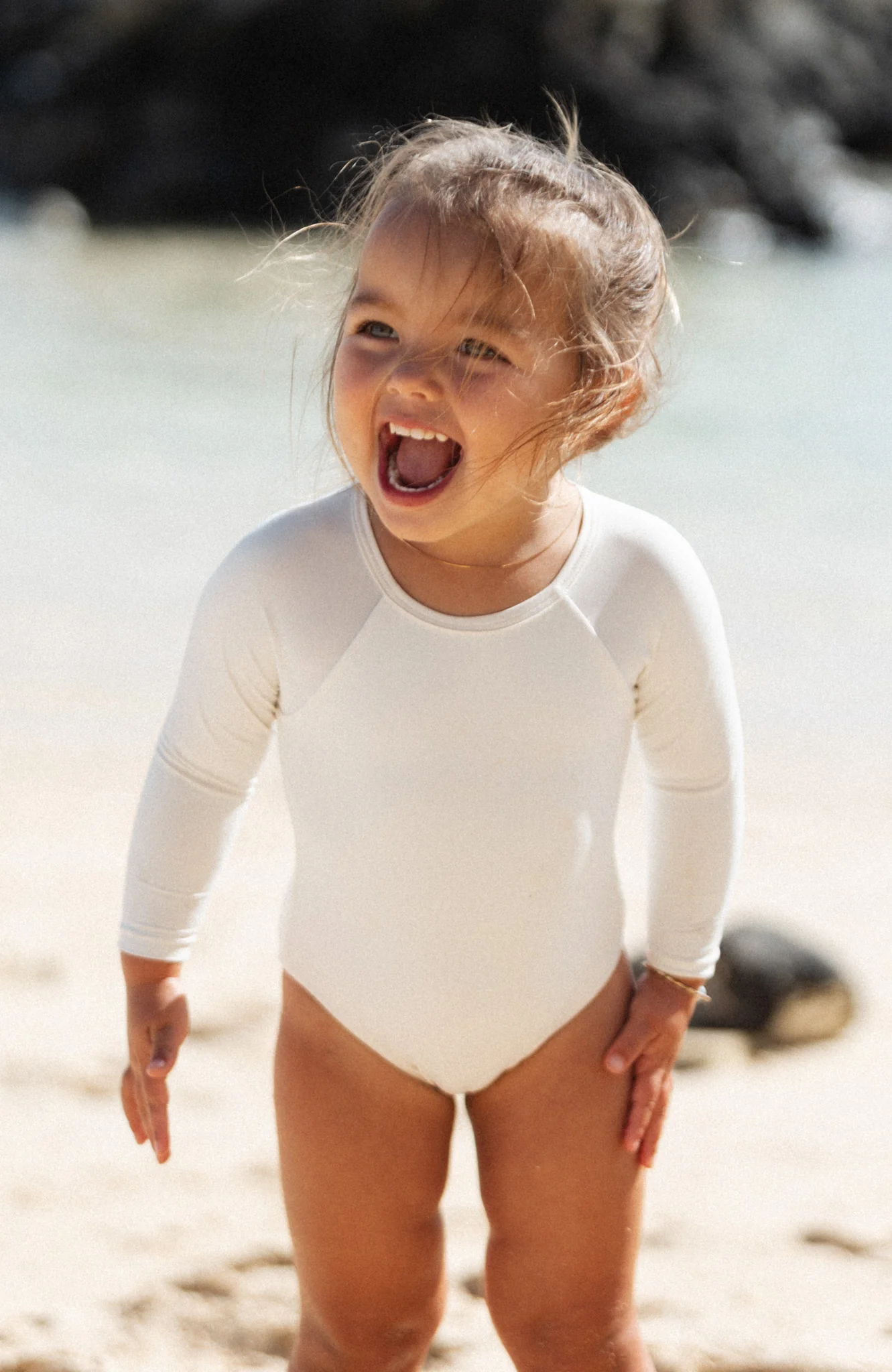 Keiki L'Amour Porcelain Long Sleeve One Piece - Image 7