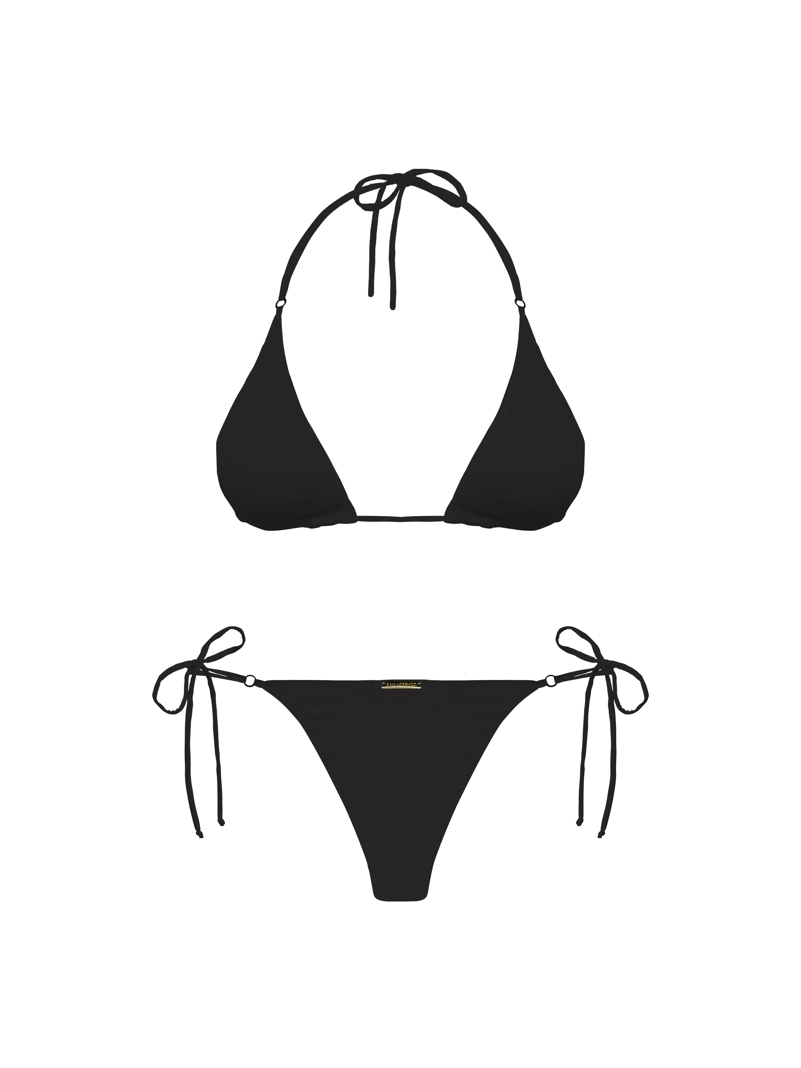 Maréa Noir Maréa Hoop Ring Triangle Bikini Top - Image 9