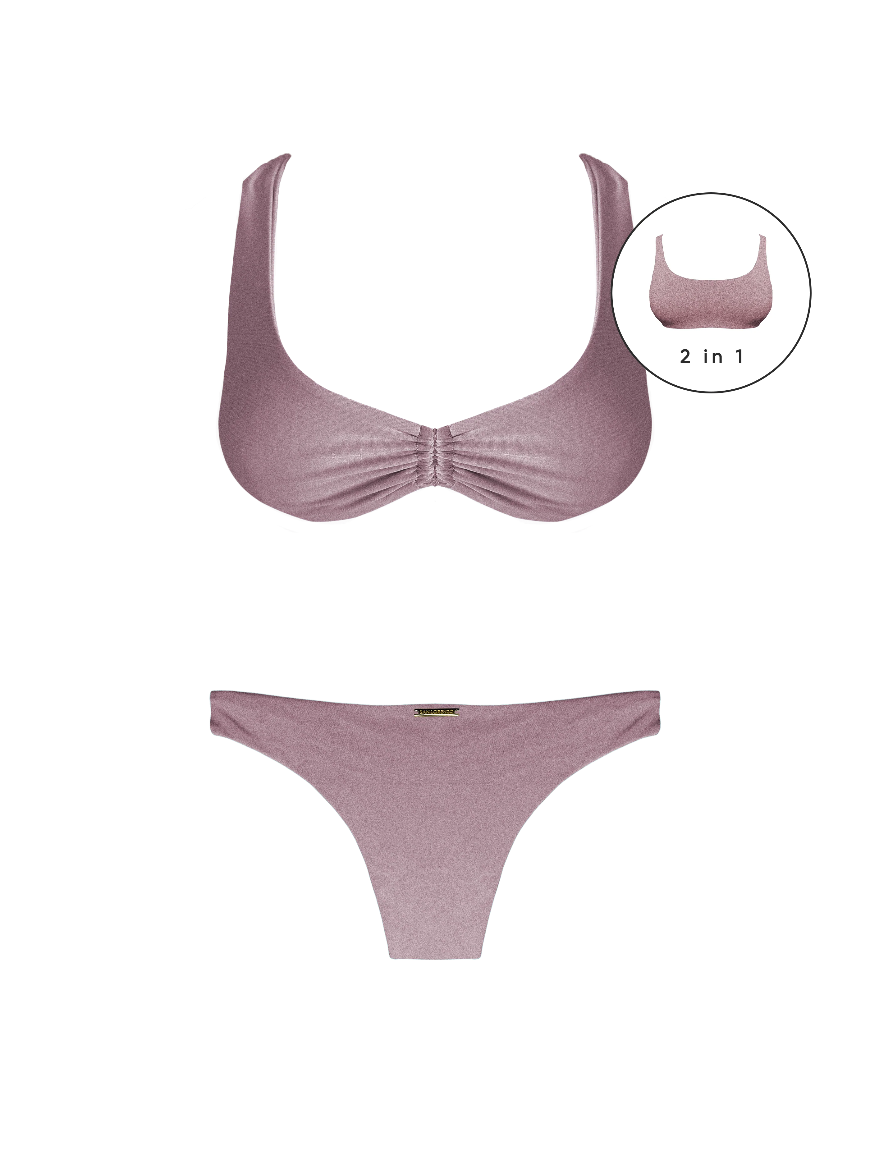 Maréa Rosé Tide Full Sport Brief Bikini Bottom - Image 15