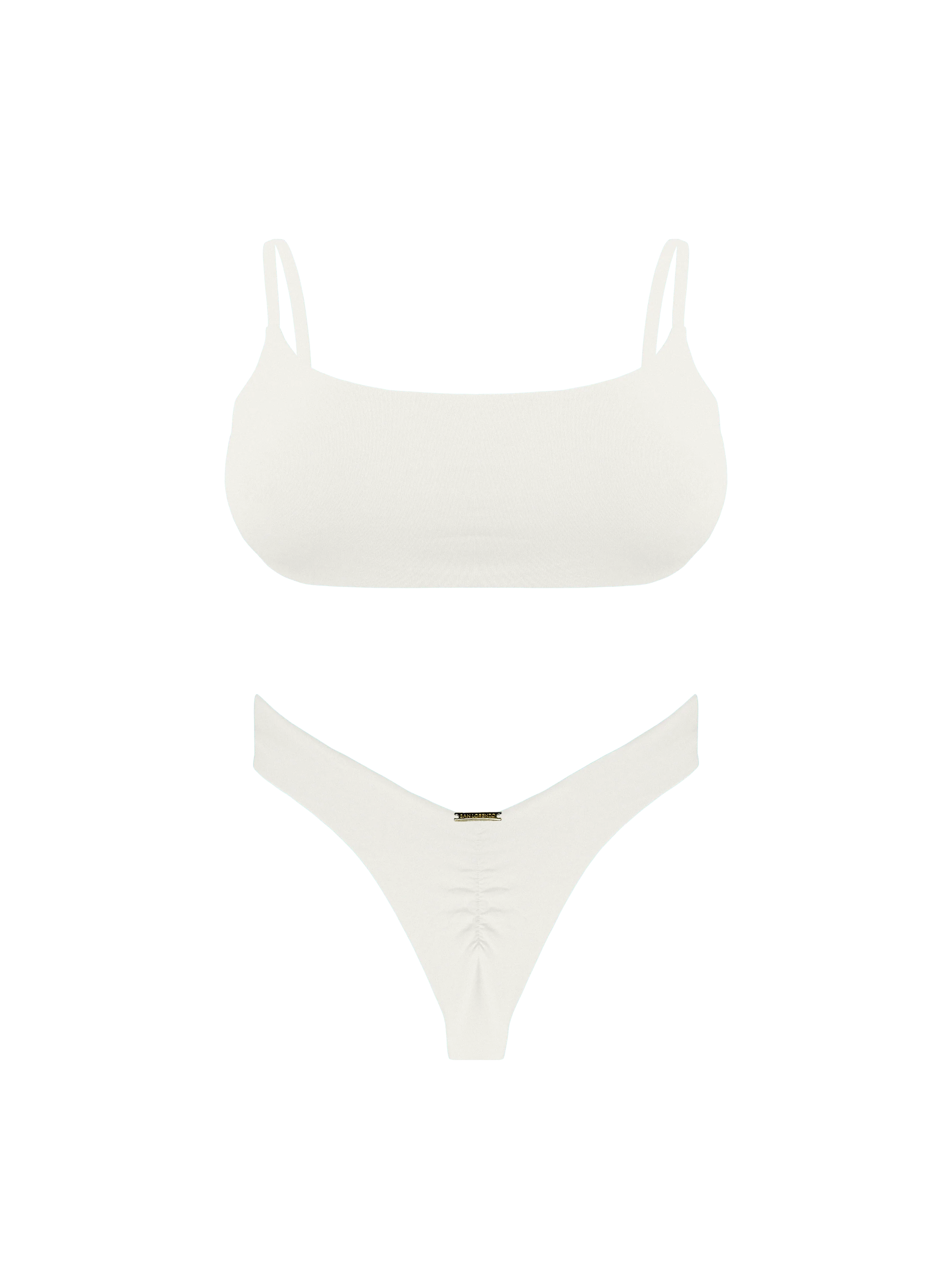 Maréa Vanilla Whisper Sport Cross Back Bikini Top - Image 6