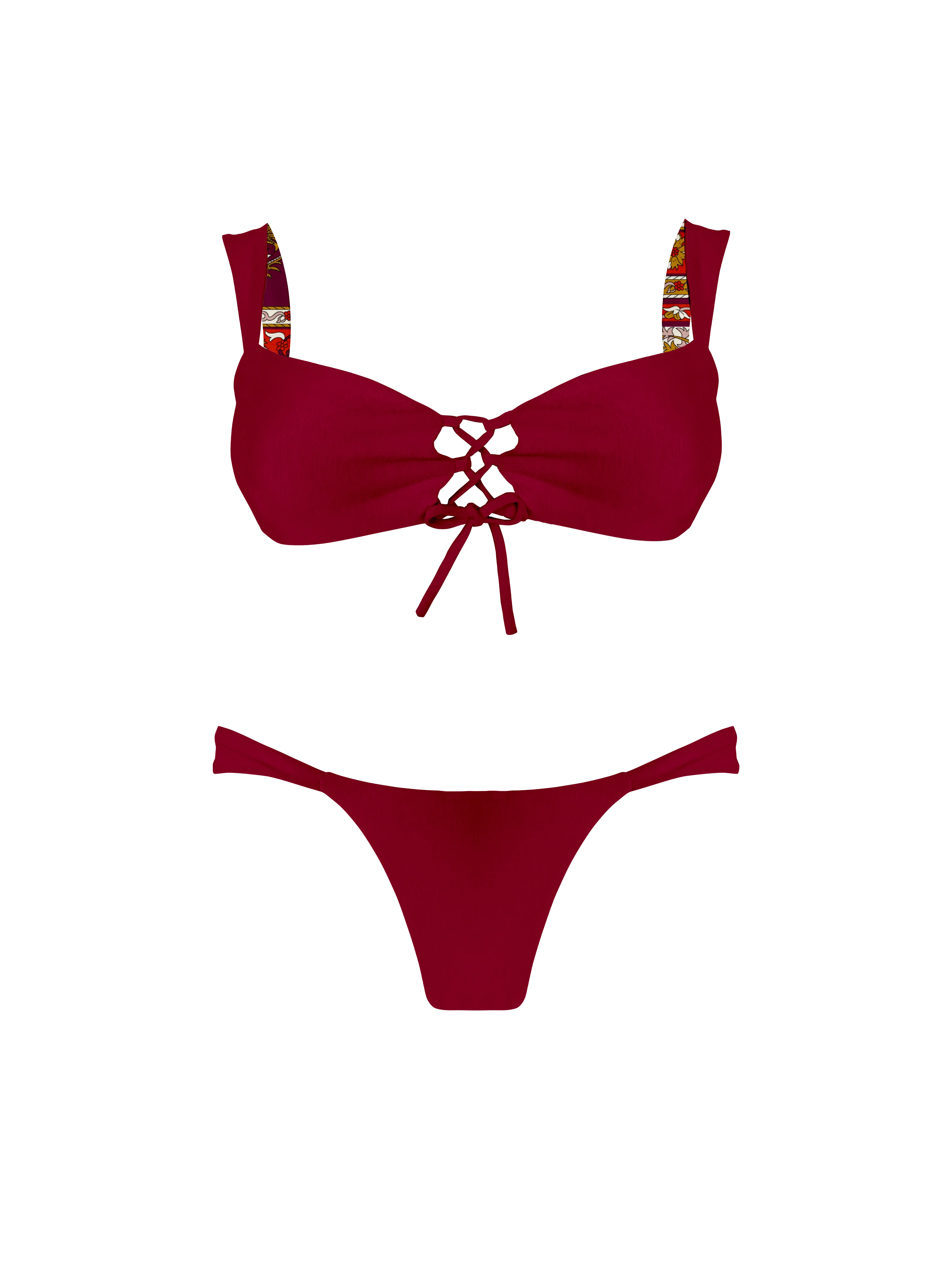 Marrakesh Amethyst Vintage Hipster Bikini Bottom - Image 15