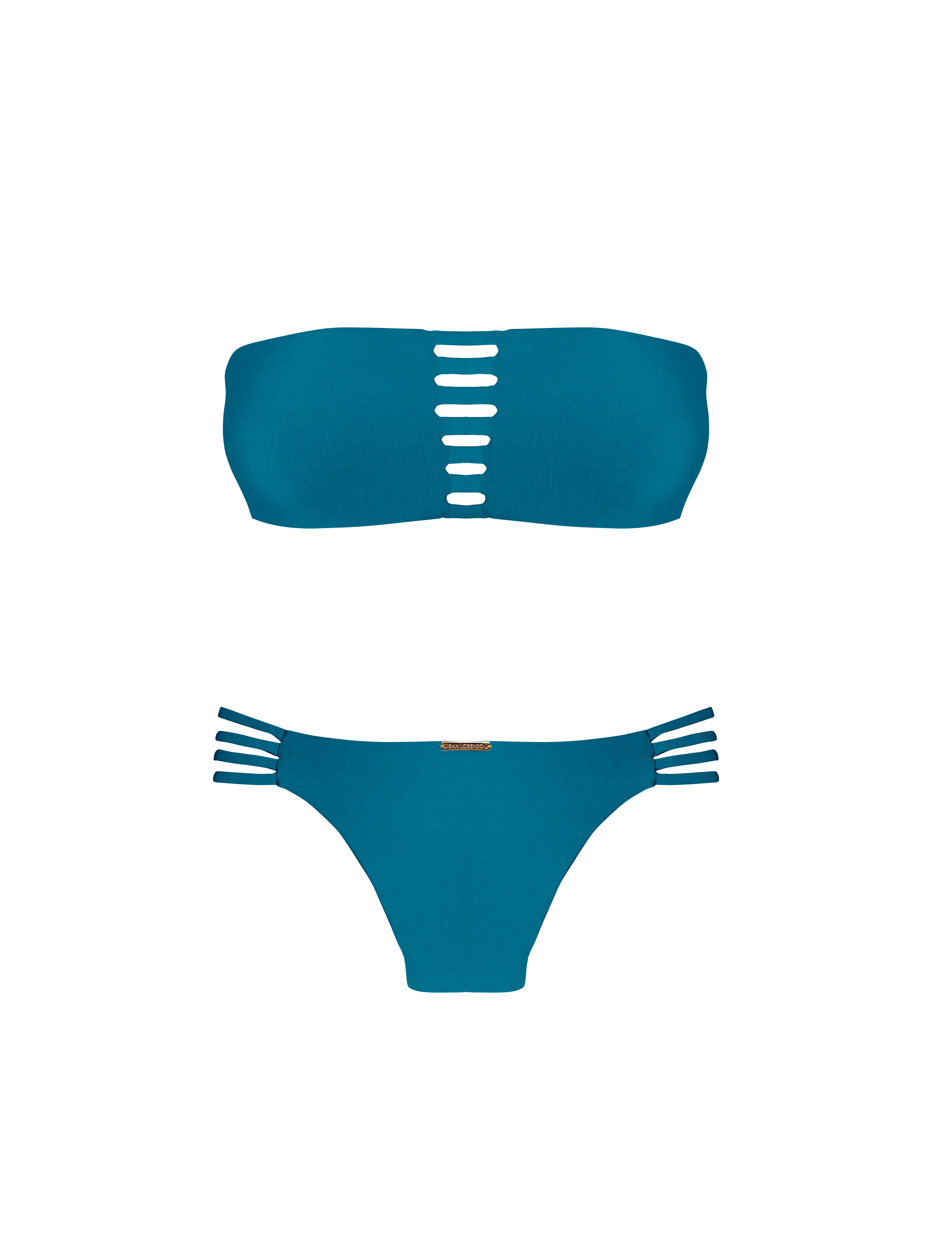 Marrakesh Esmeralda Strap Bandeau Bikini Top - Image 8
