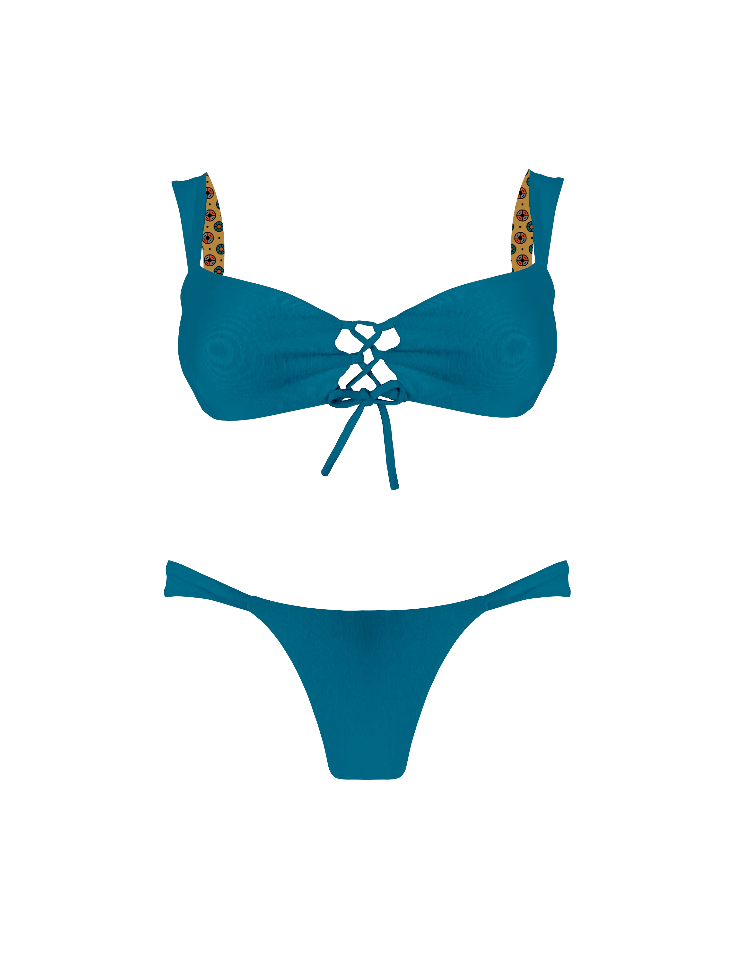Marrakesh Esmeralda Classic Lace Bralette Bikini Top - Image 9