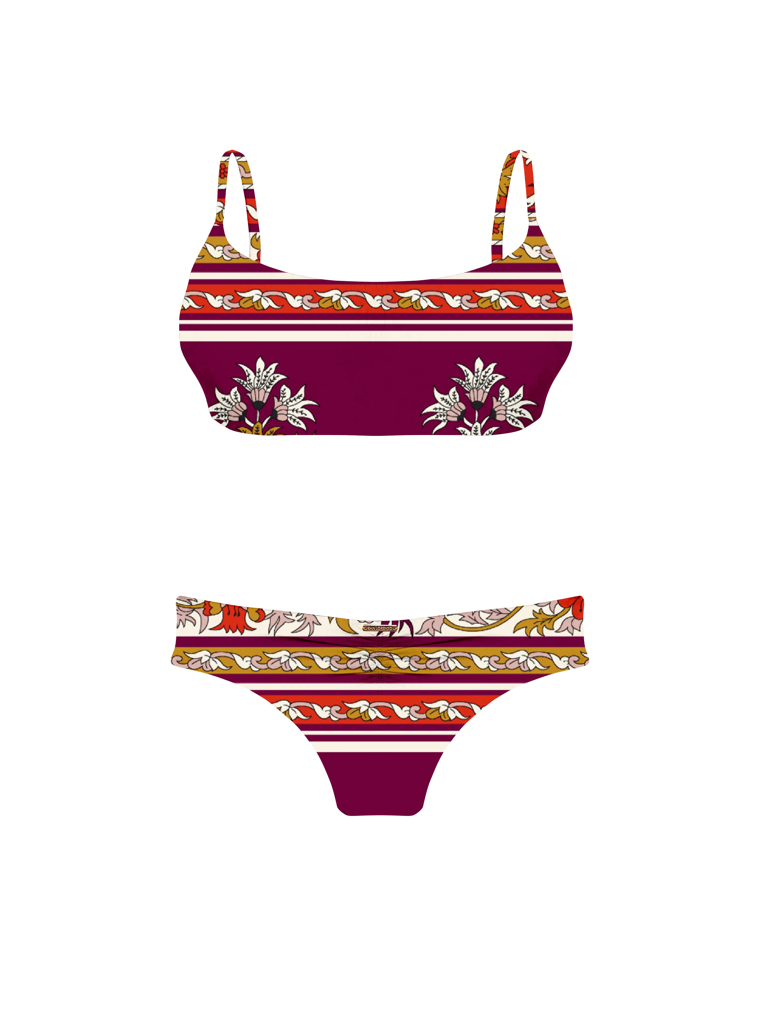 Marrakesh Garden Sport Brief Bikini Bottom - Image 11