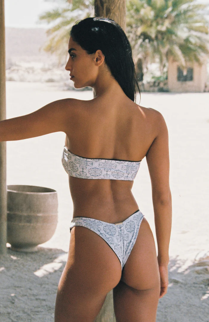 Marrakesh Moroccan Crochet Bandeau Bikini Top - Image 4