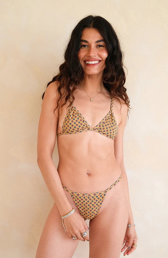 Marrakesh Sahara Dune Elastic Adjustable Thong Bikini Bottom - Image 6