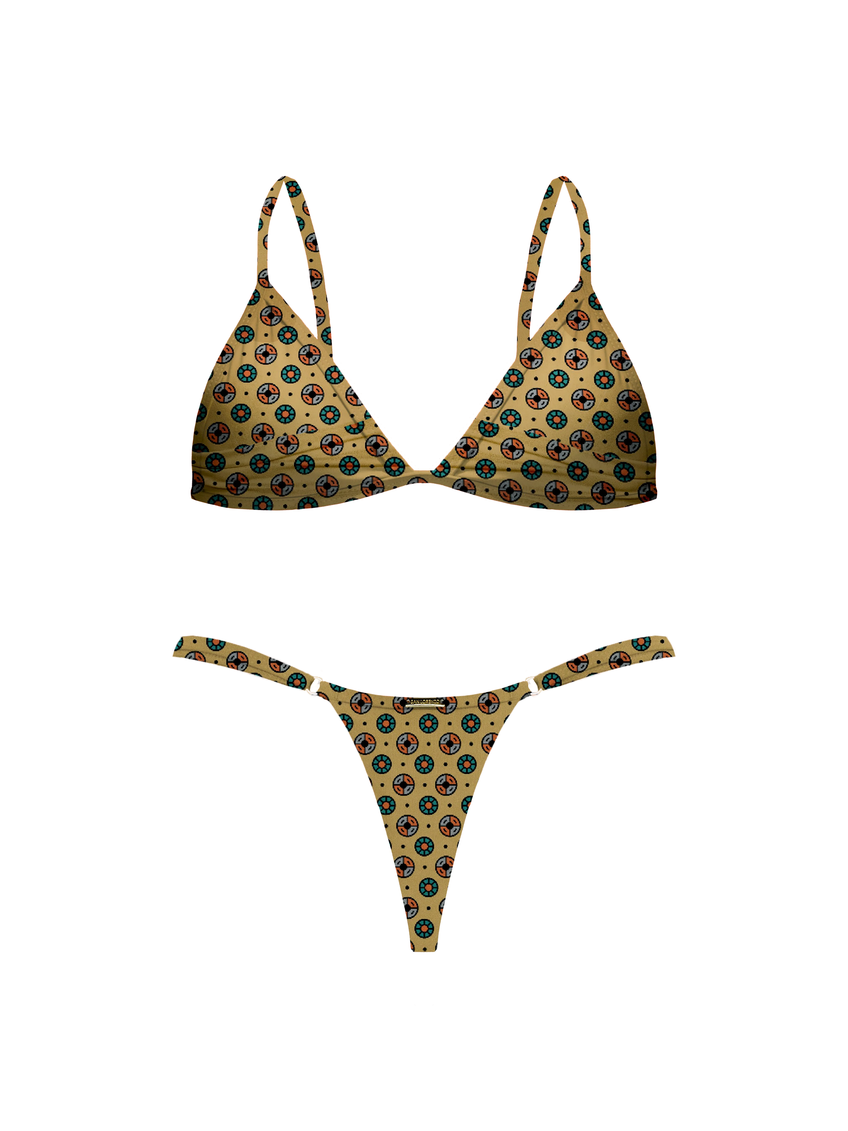 Marrakesh Sahara Dune Elastic Adjustable Thong Bikini Bottom - Image 11