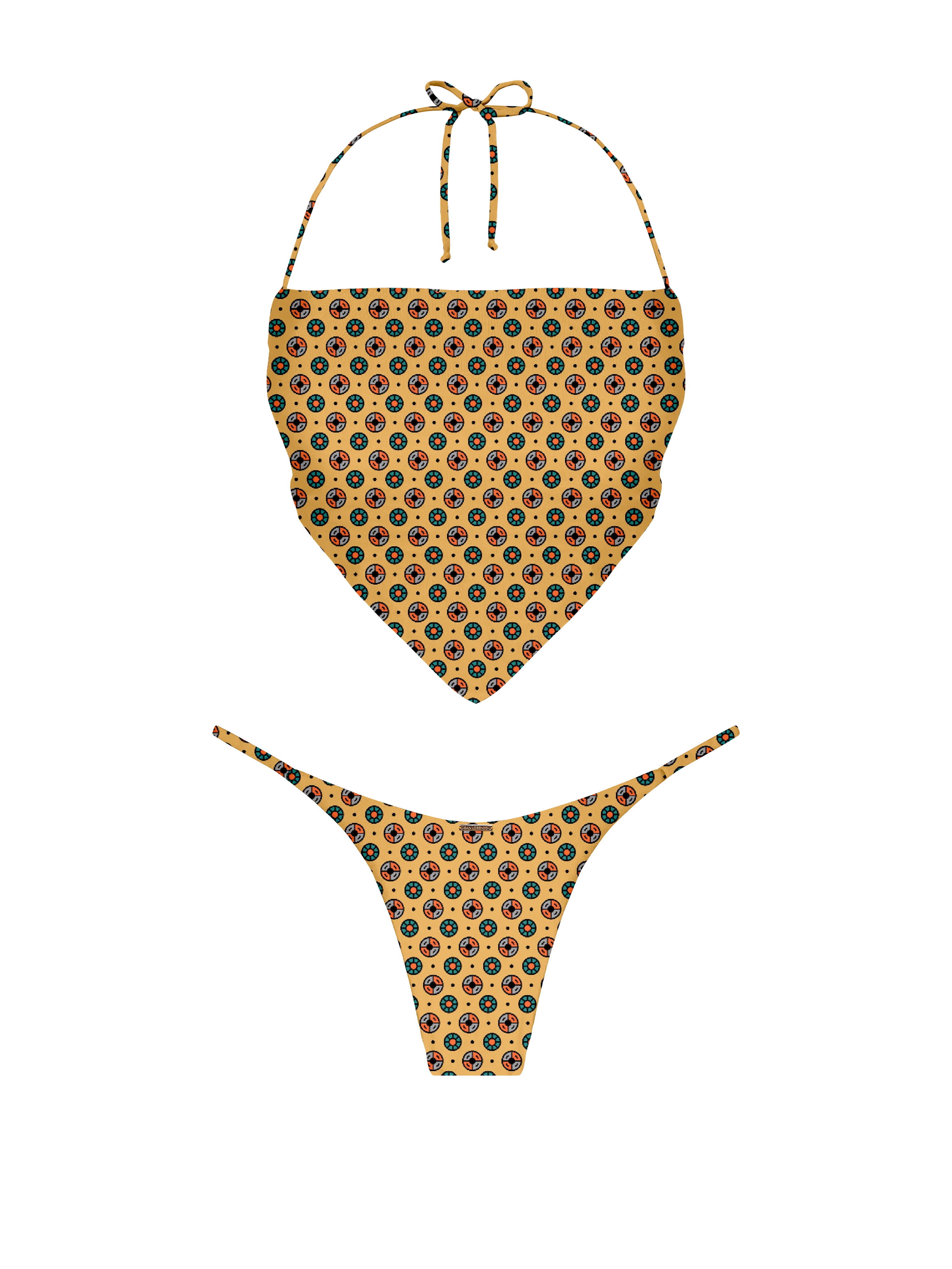 Marrakesh Sahara Dune Bandana Bandeau Bikini Top - Image 11