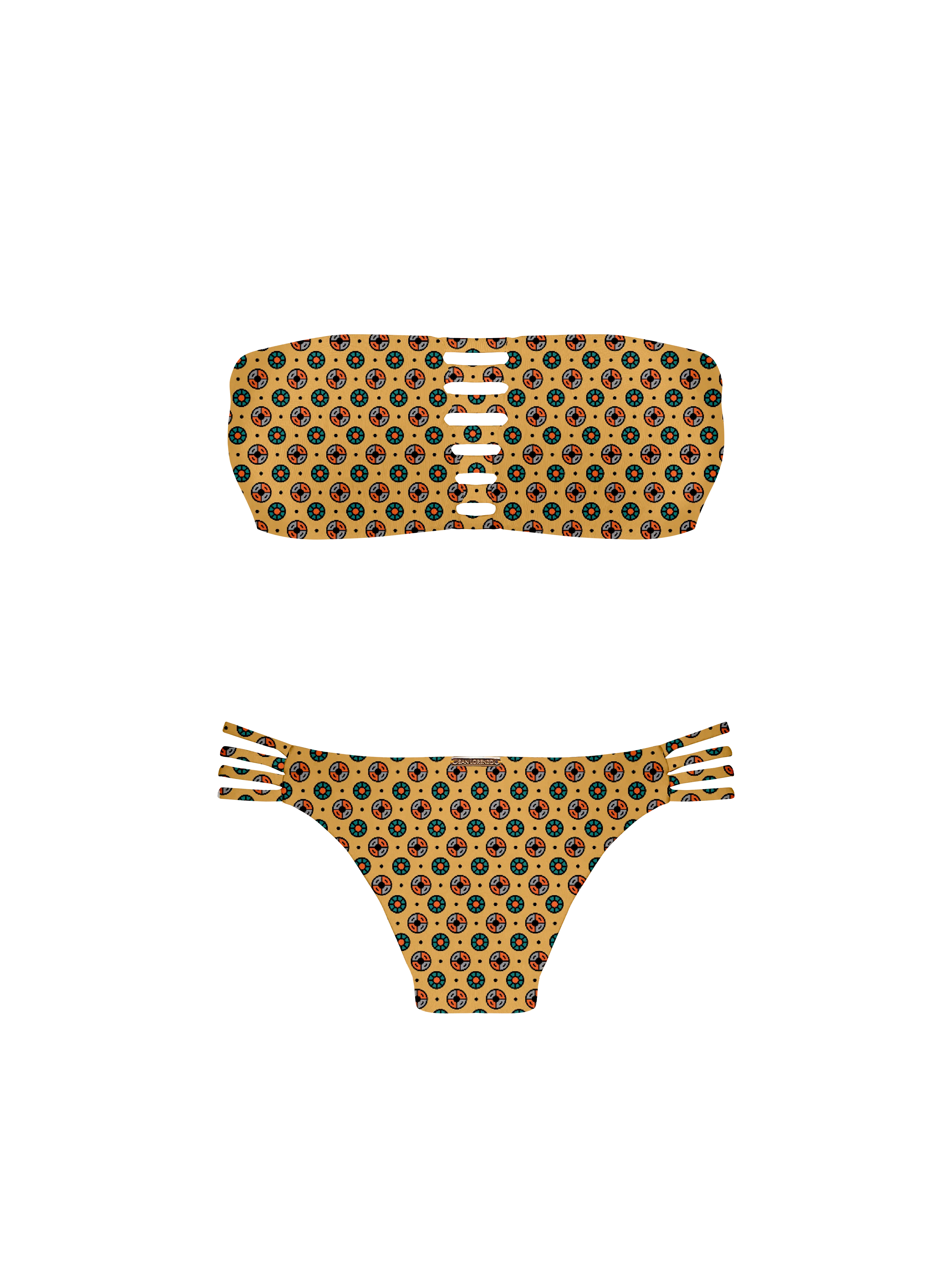 Marrakesh Sahara Dune Strap Bandeau Bikini Top - Image 13