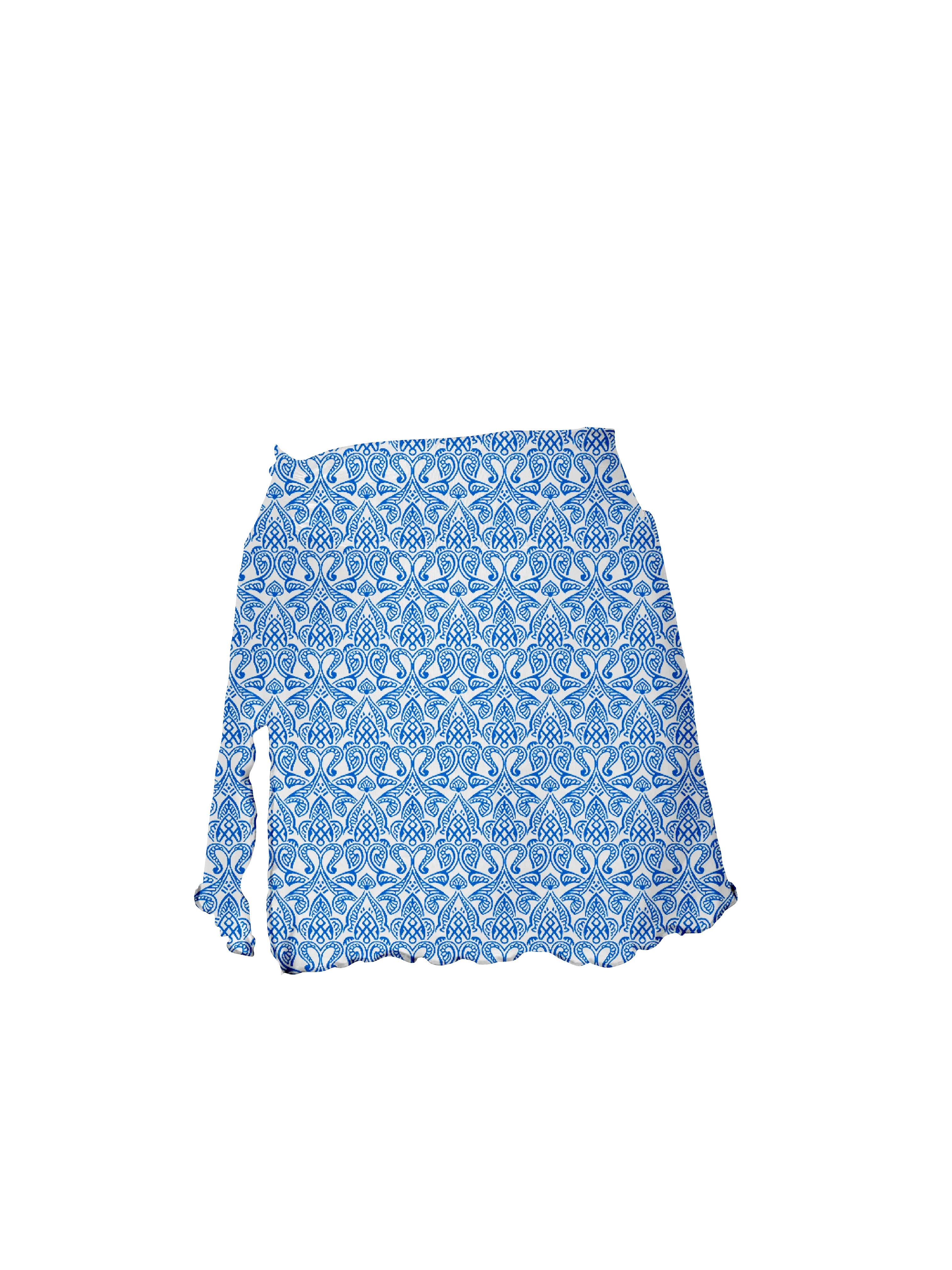 Marrakesh Zellige Zephyr Slide Split Skirt - Image 6