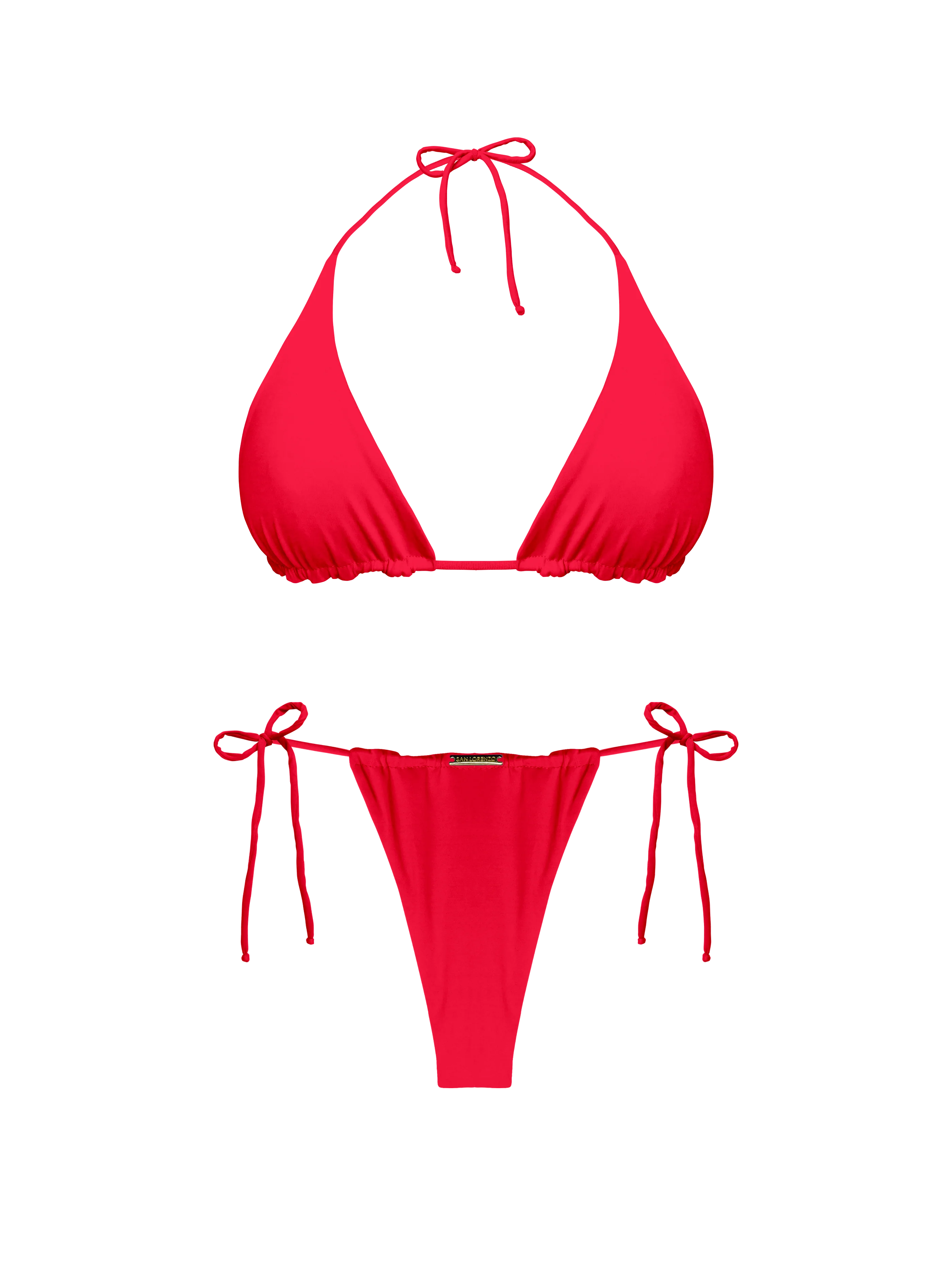 Moorea Lei Blooms Hoop Ring Bikini Top - Image 9