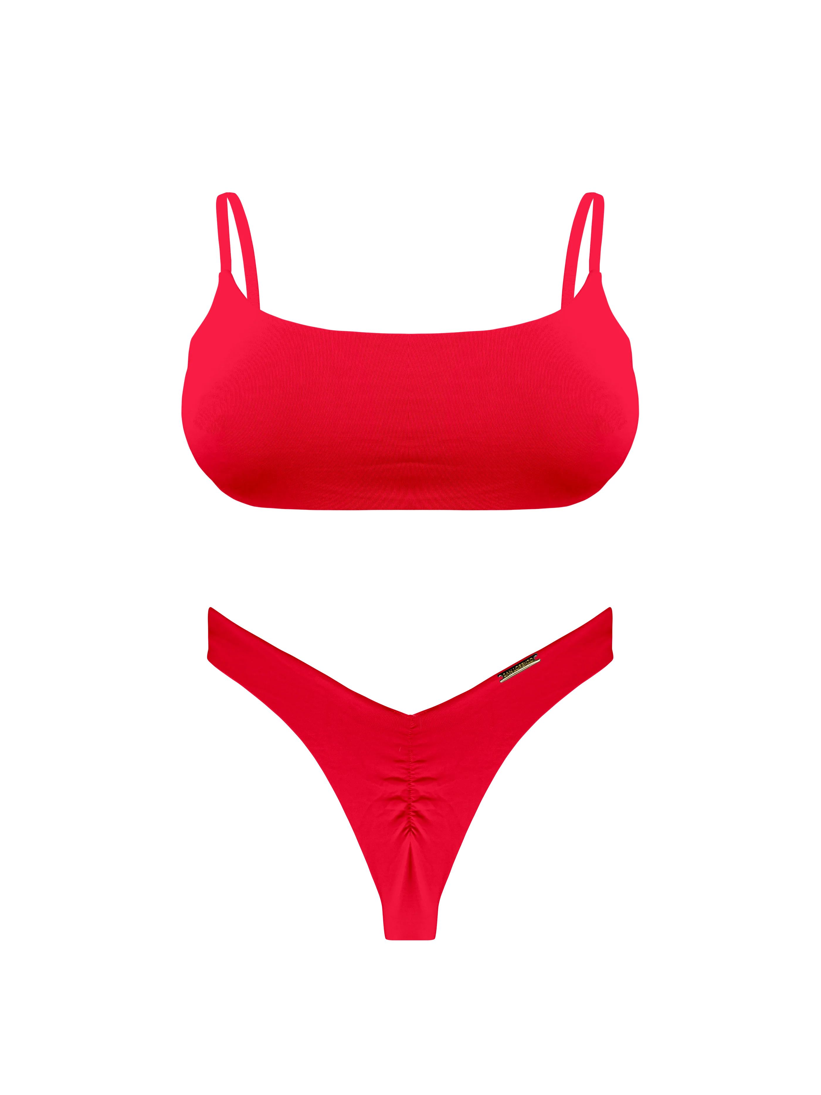 Moorea Lei Blooms Sport Cross Back Bikini Top - Image 13