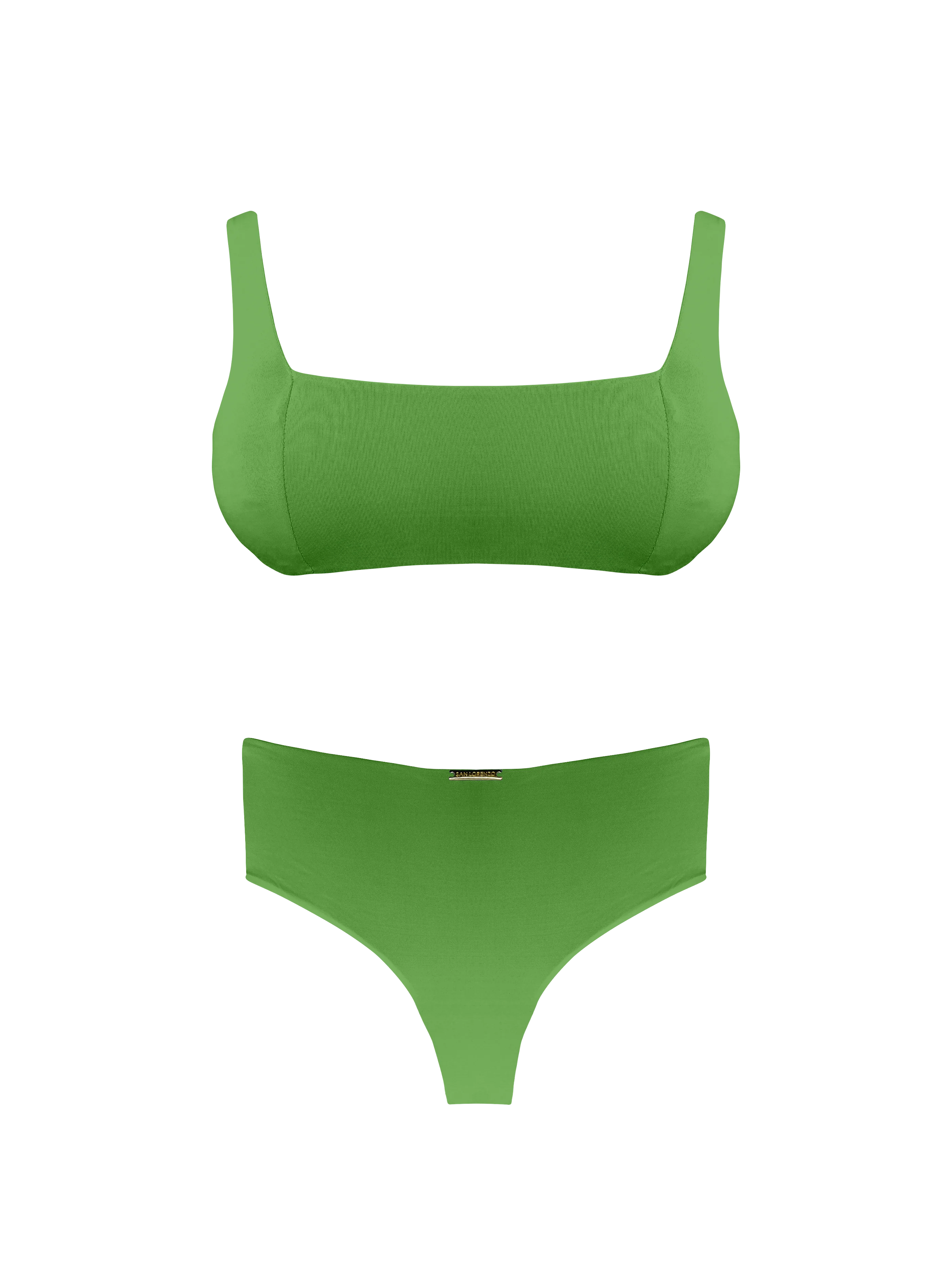 Moorea Rainforest Blend High Waist Bikini Bottom - Image 10