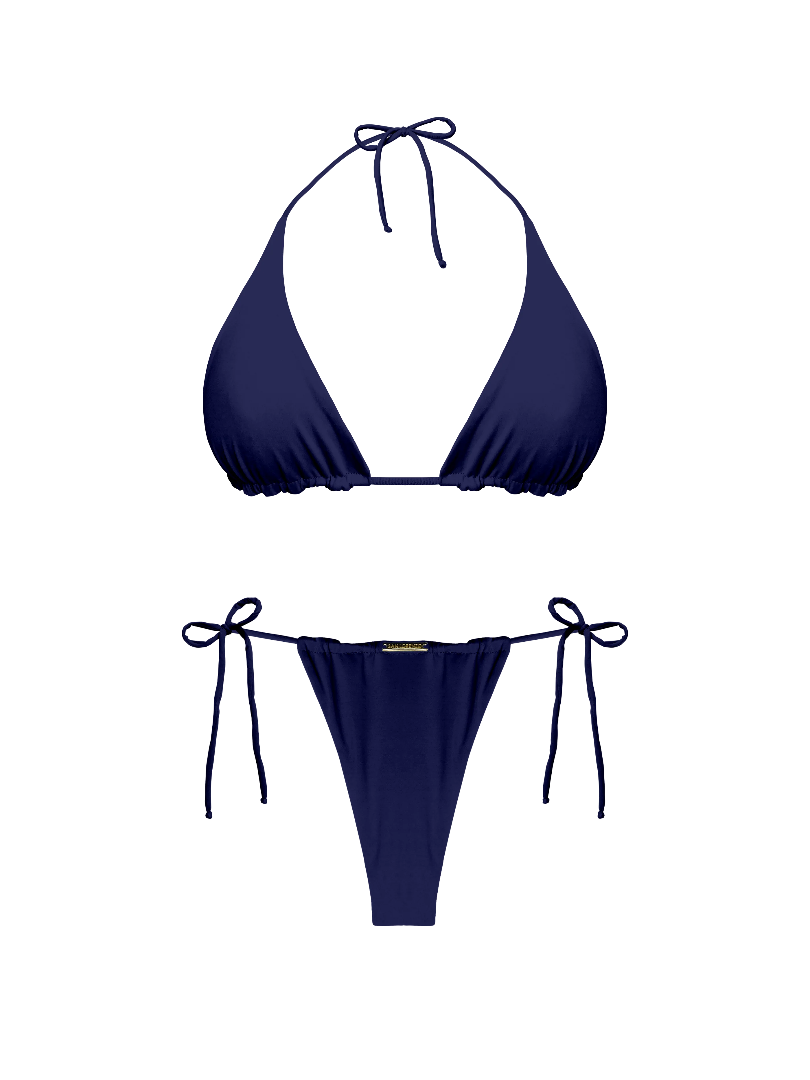 Moorea Voyager Indigo Classic Triangle Bikini Top - Image 8