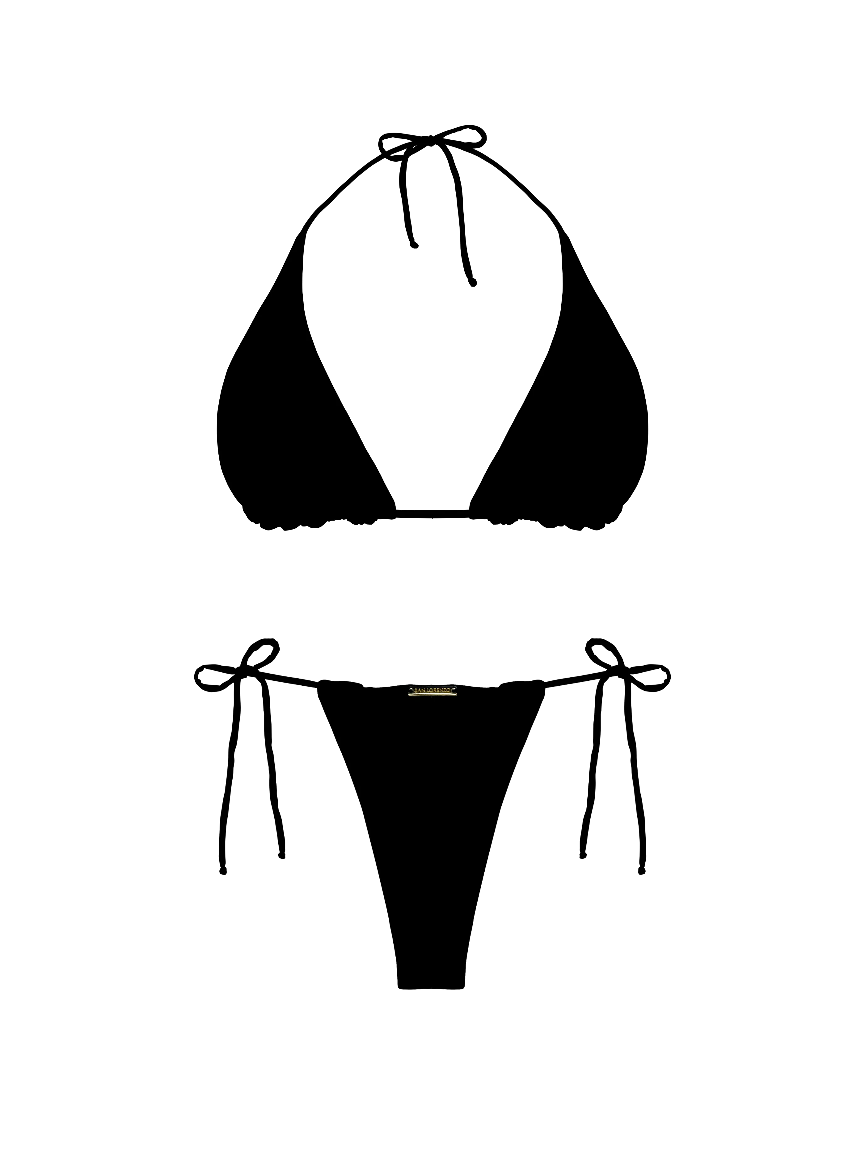 Nikita Black Classic Triangle Bikini Top - Image 12