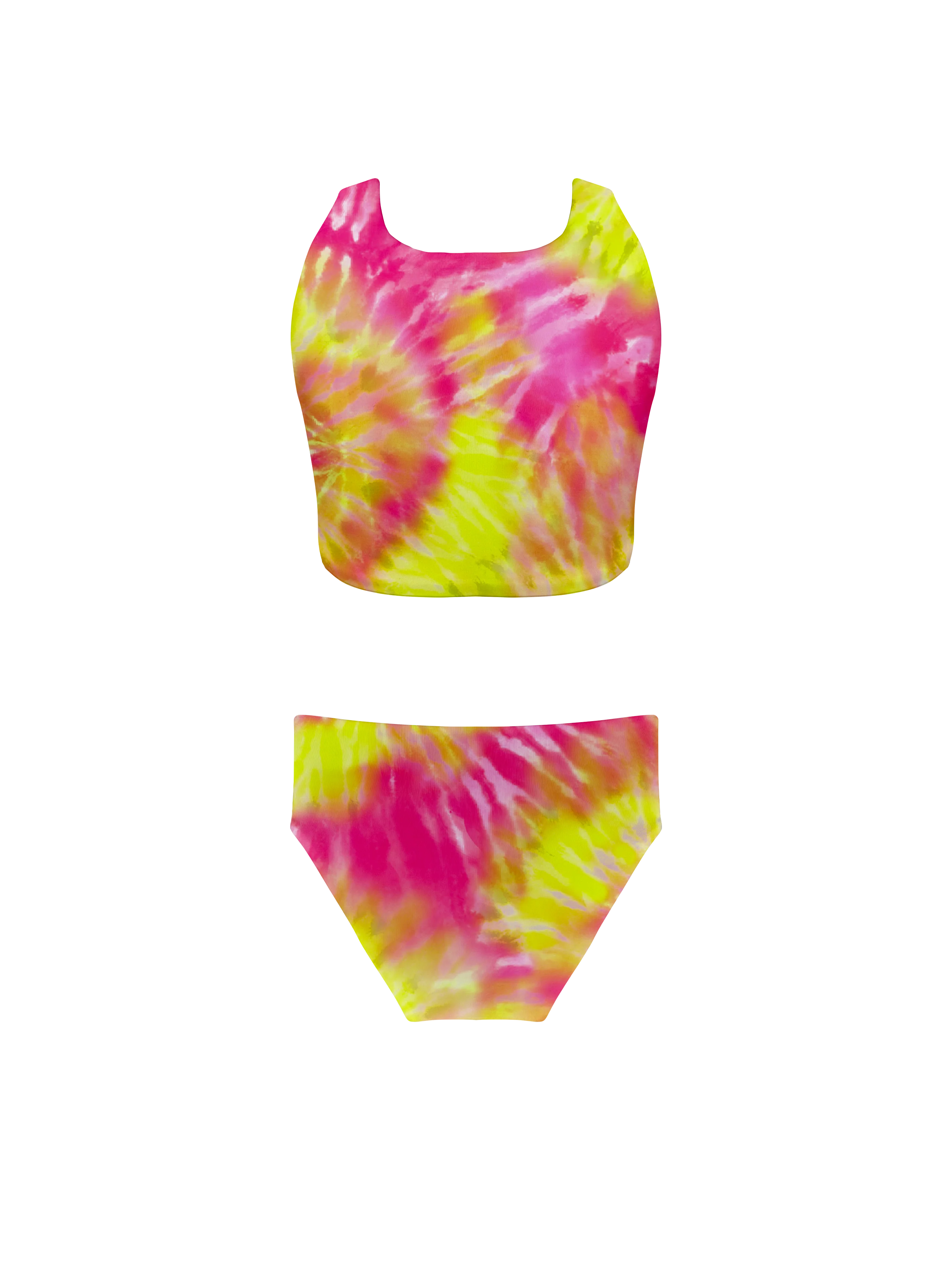 Keiki Paradiso Sunrise Swirl High Neck Top - Image 7