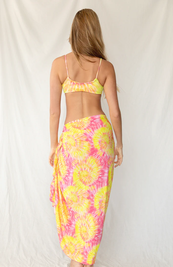 Paradiso Sunrise Swirl Sarong - Image 2