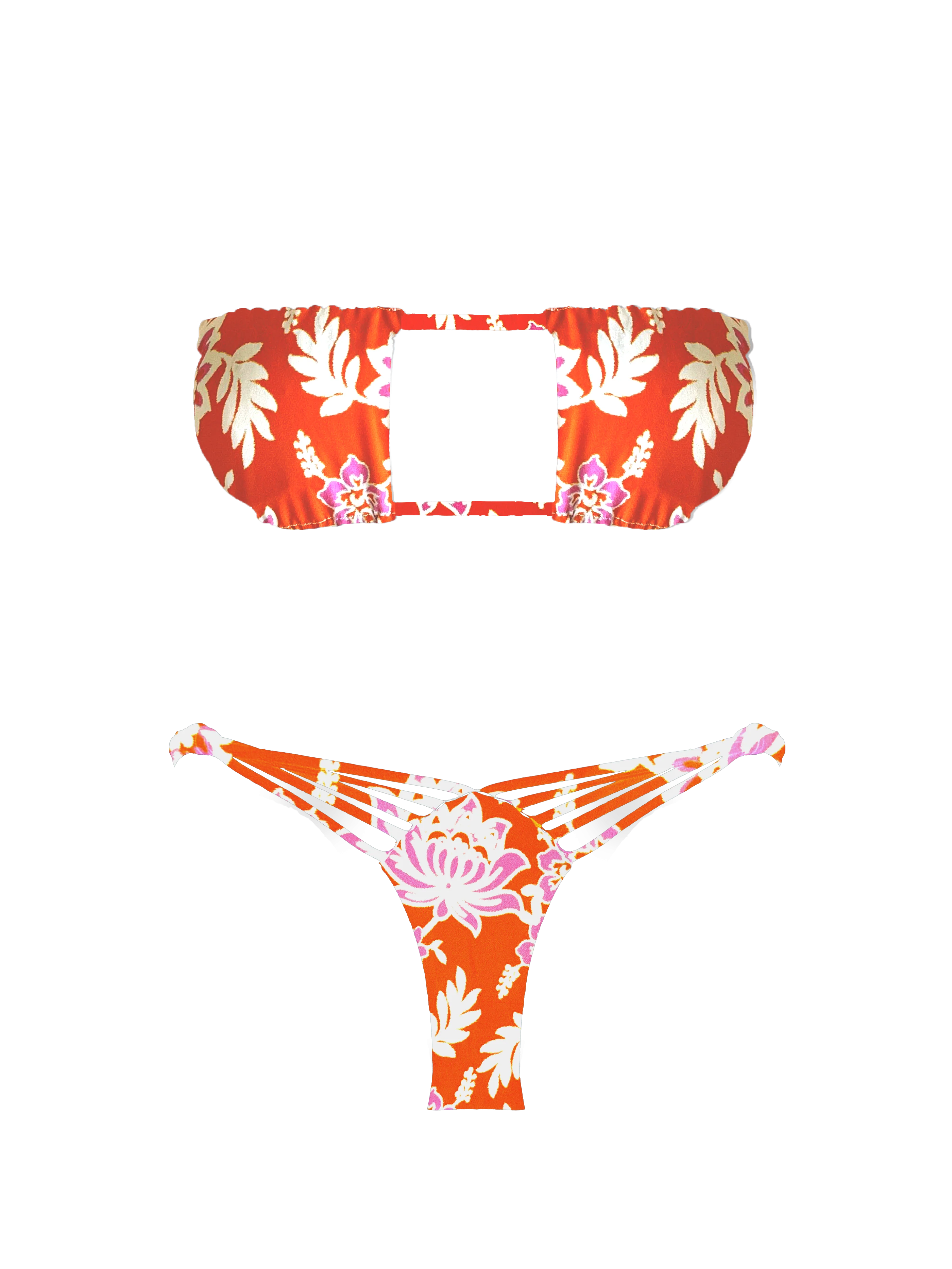 Prisma Citrus Petal V-Knot Bikini Bottom - Image 7