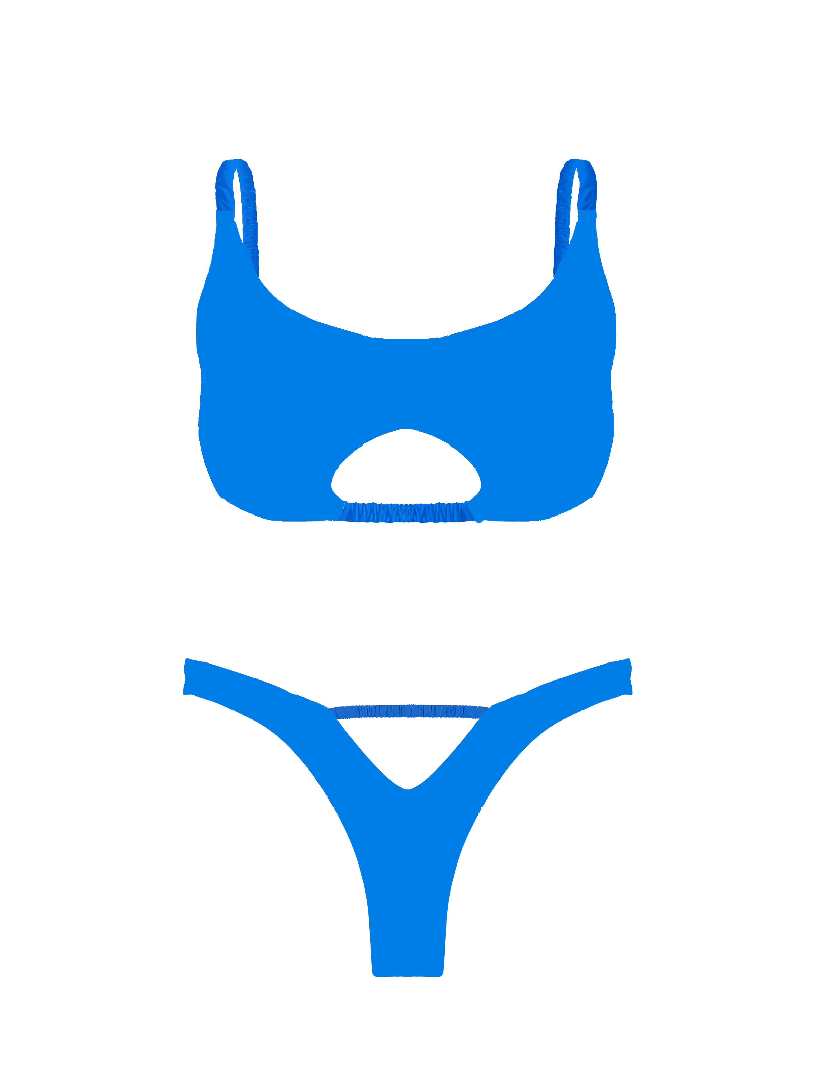 Prisma Electric Coast Cut Out Bikini Top - Image 8