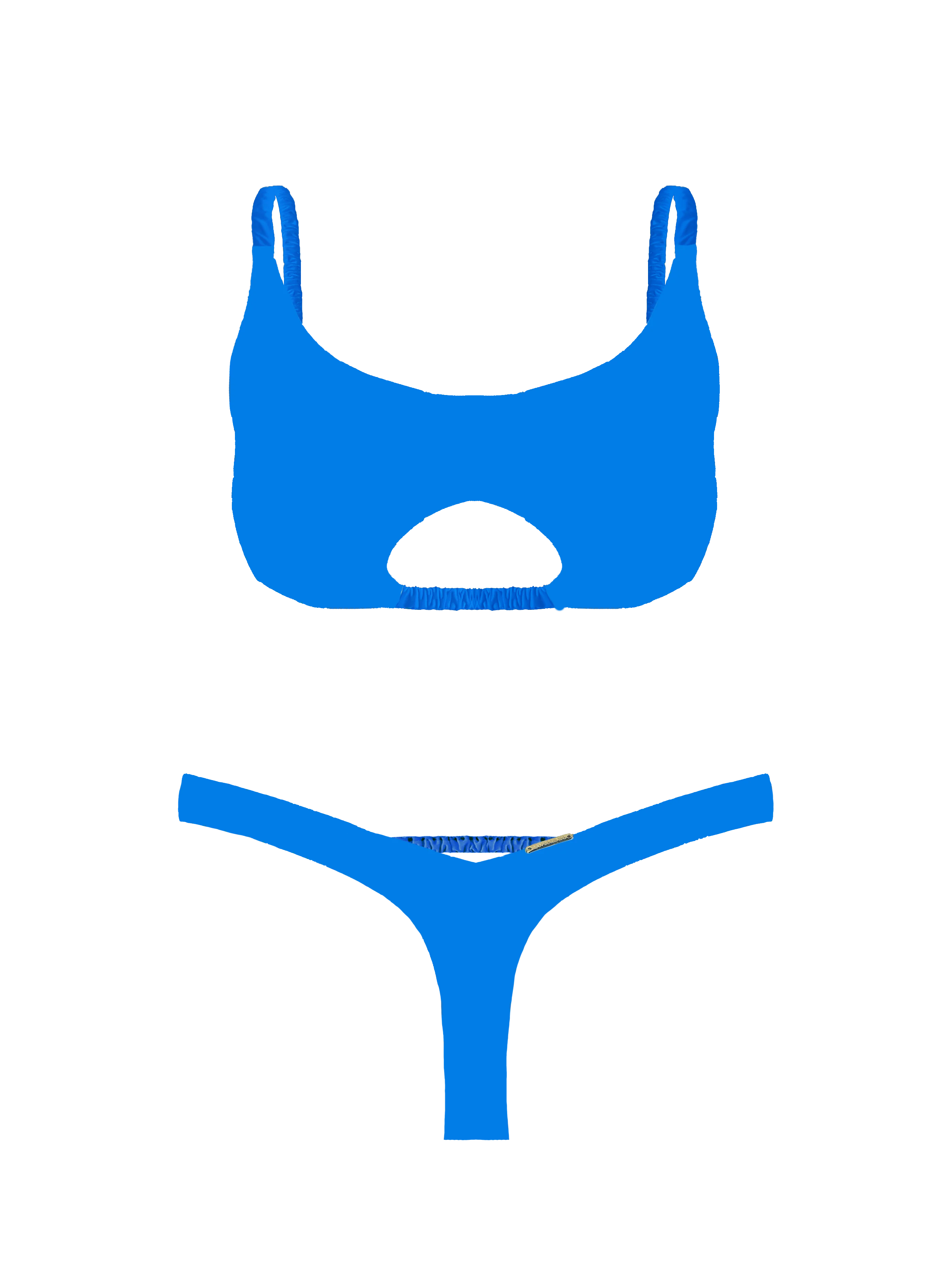 Prisma Electric Coast Cut Out Bikini Top - Image 9