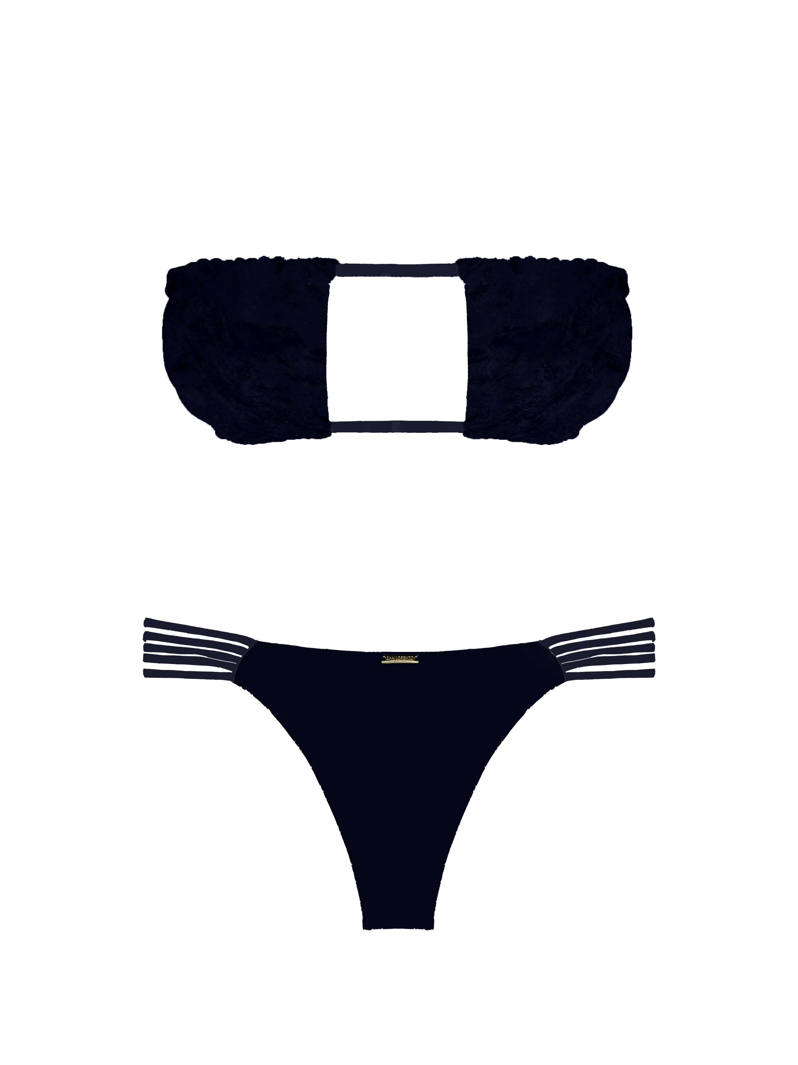Prisma Midnight Eclipse V-Knot Bikini Bottom - Image 7