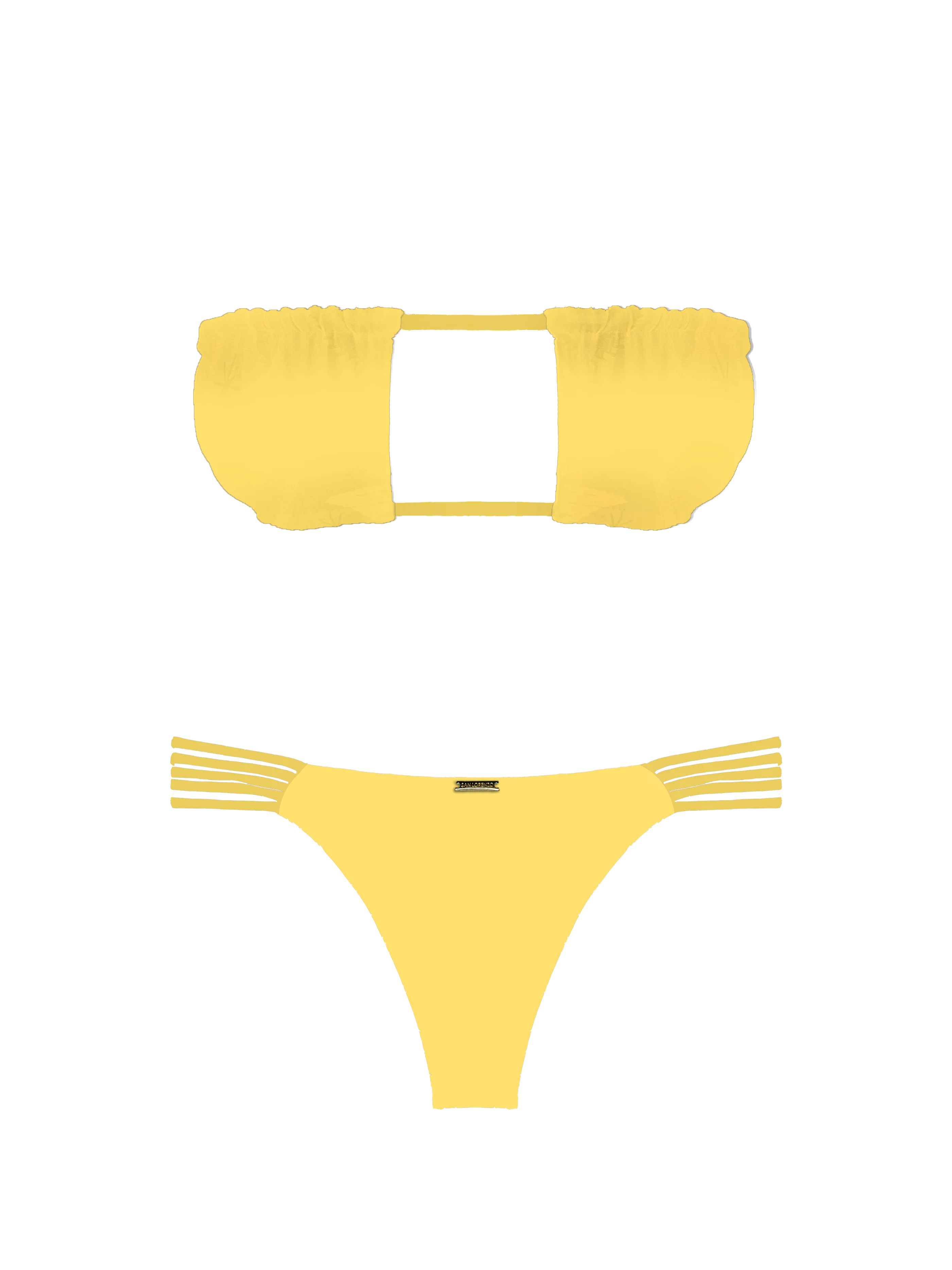 Prisma Solar Glow Strapless Bandeau Bikini Top - Image 8