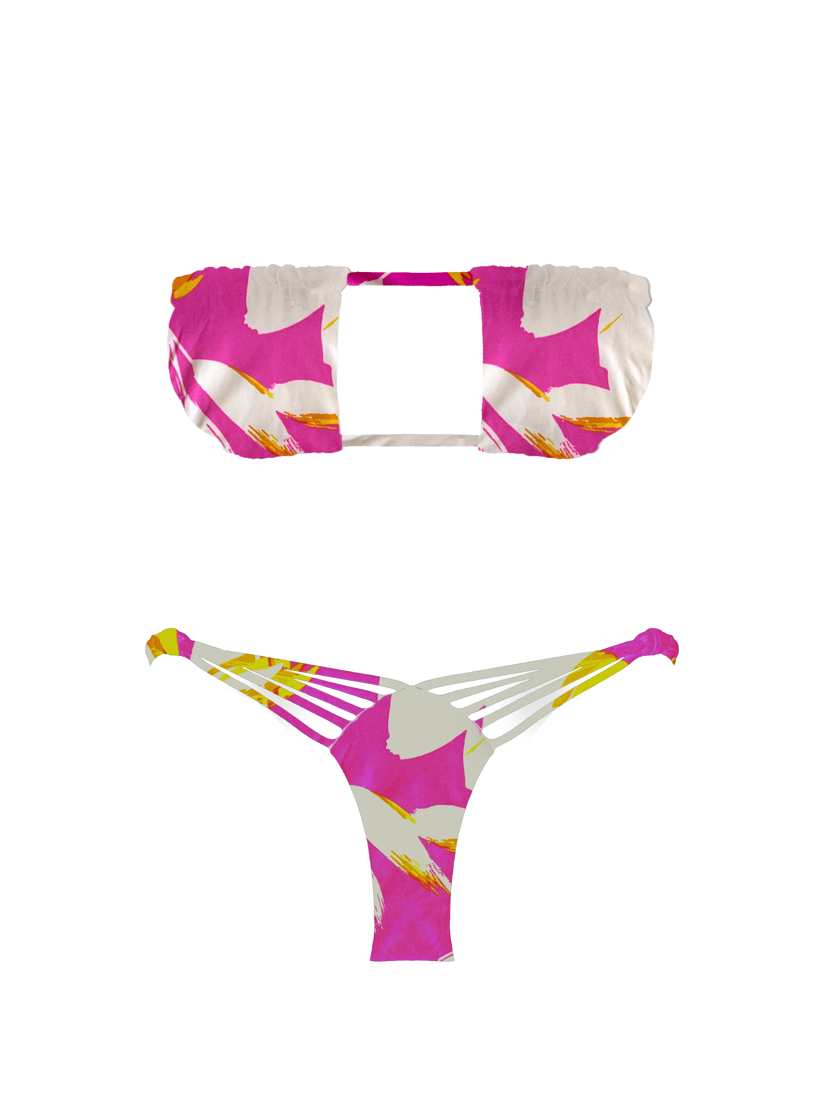Prisma Tropic Blush V-Knot Bikini Bottom - Image 5