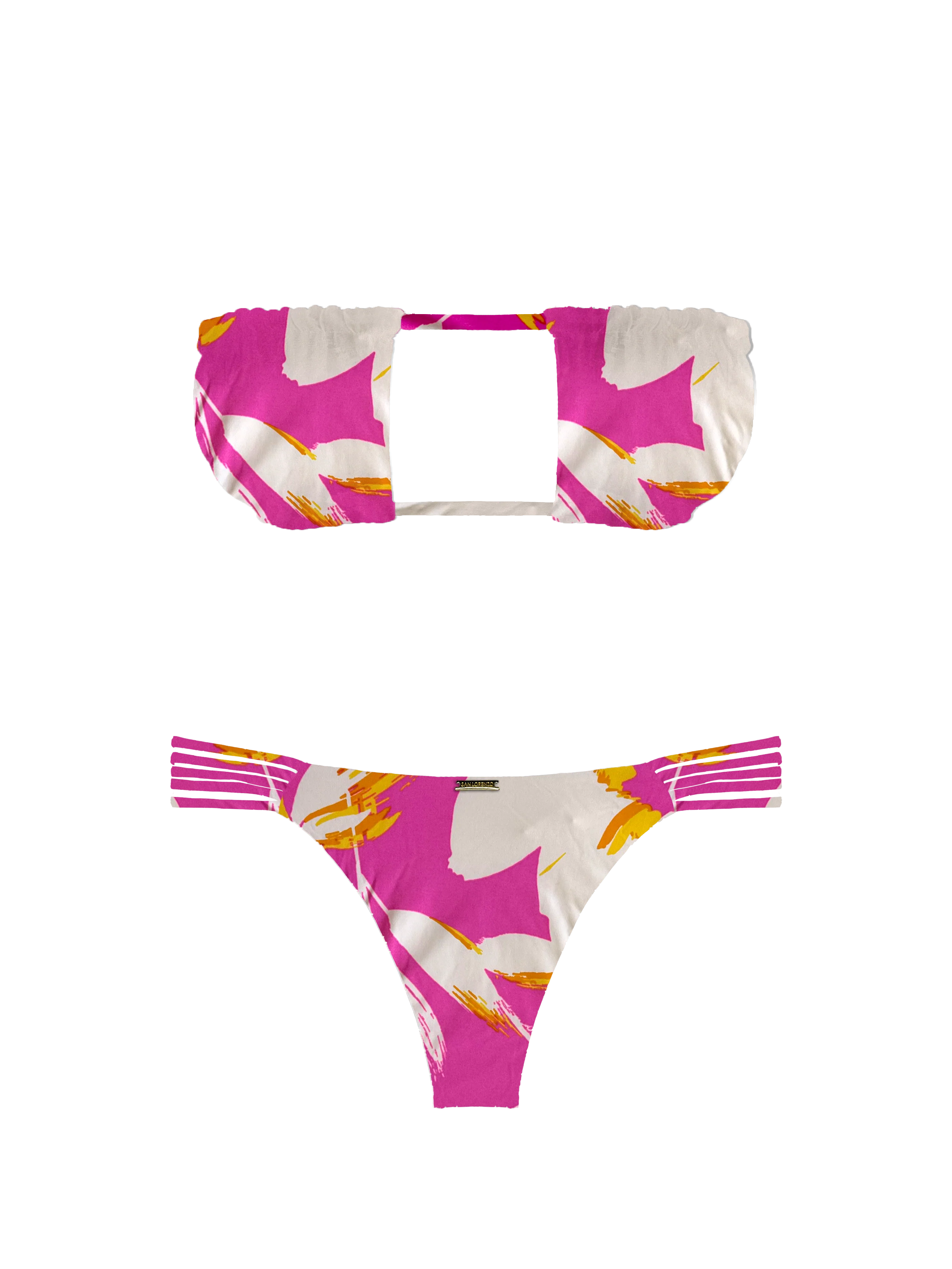 Prisma Tropic Blush V-Knot Bikini Bottom - Image 6