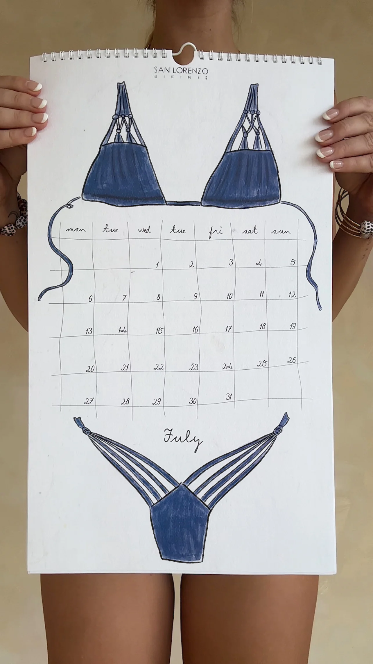 San Lorenzo 2026 Bikini Calendar - Image 4