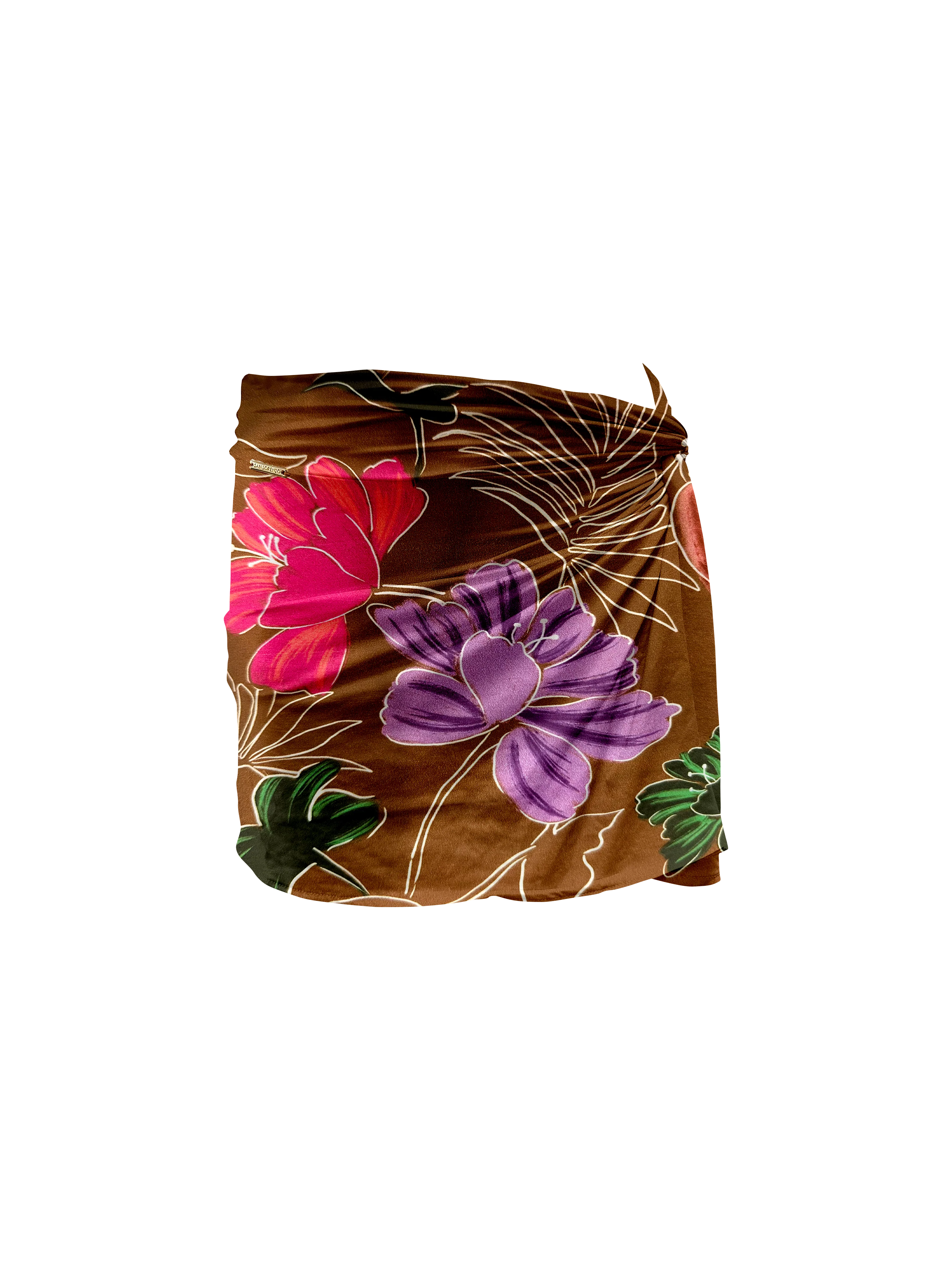 Kaia Wild Blossom Knot Side Skirt - Image 7